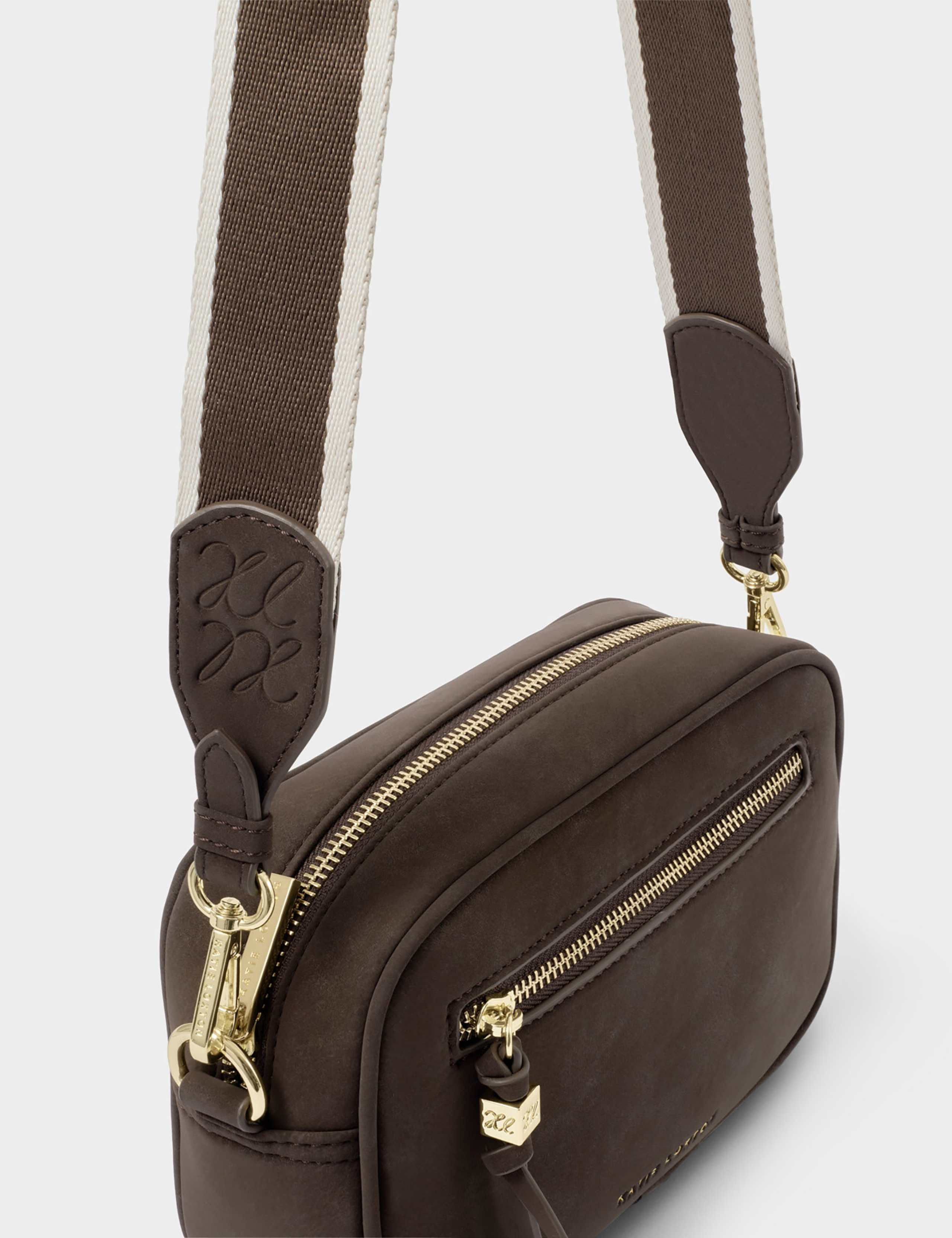 Faux Suede Cross Body Bag 4 of 4
