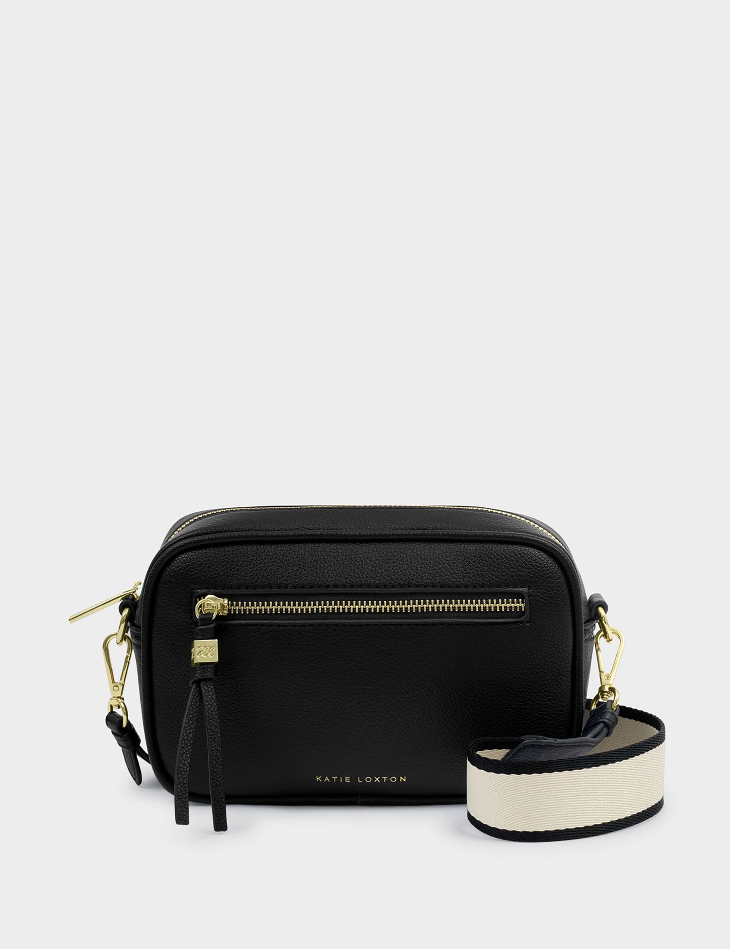 Faux Leather Camera Cross Body Bag 3 of 5
