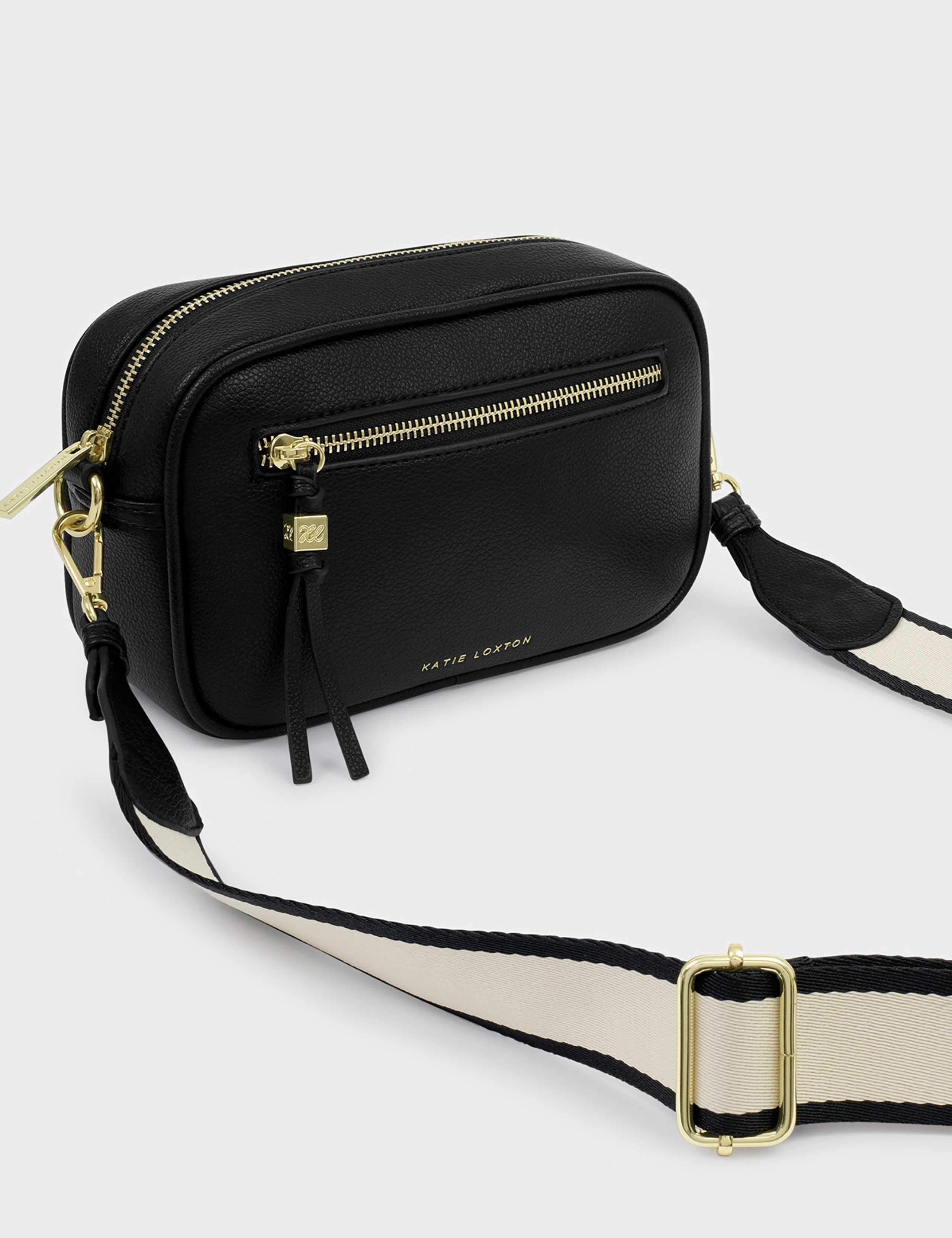 Faux Leather Camera Cross Body Bag 4 of 5