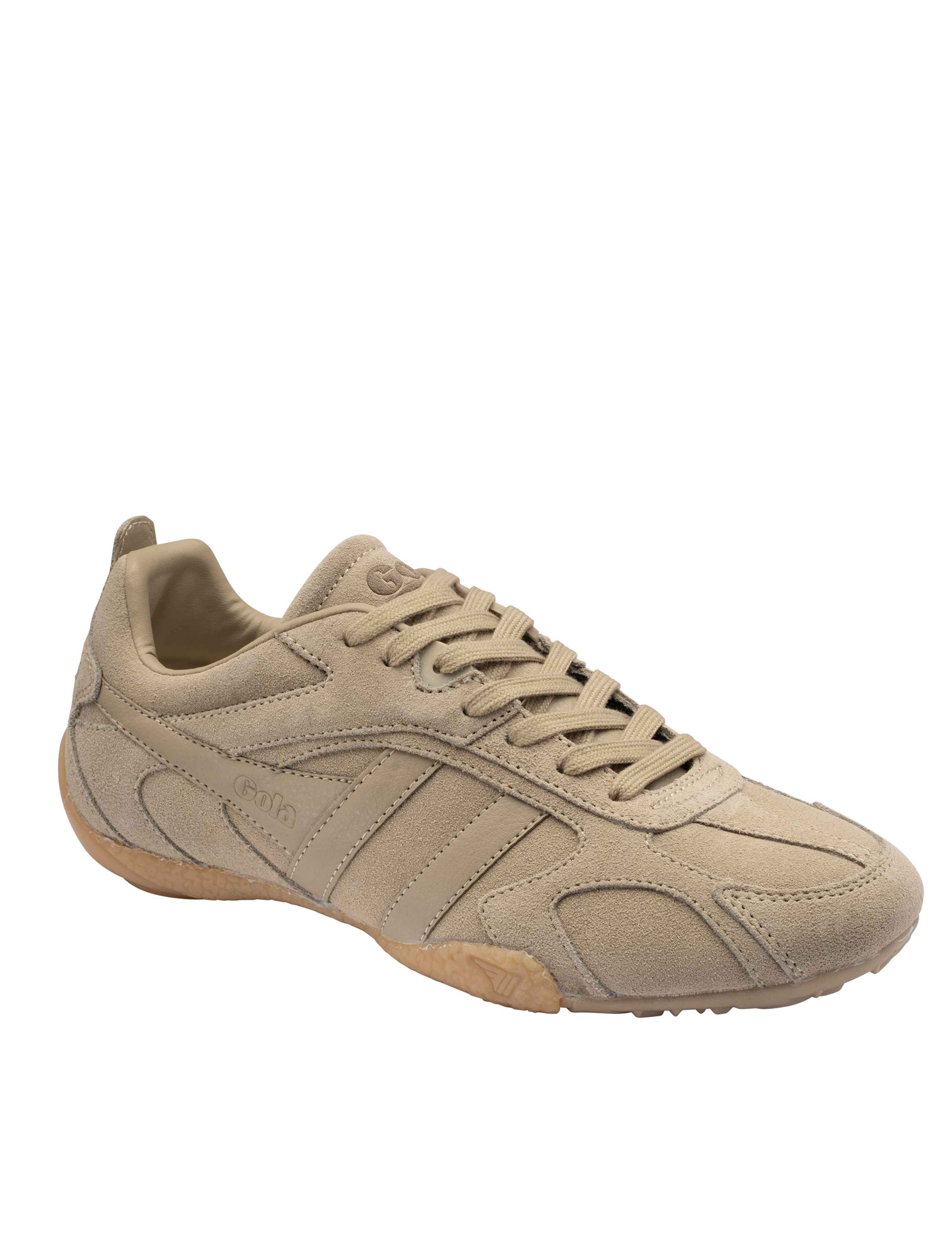 Corva Suede Lace Up Trainers 2 of 5