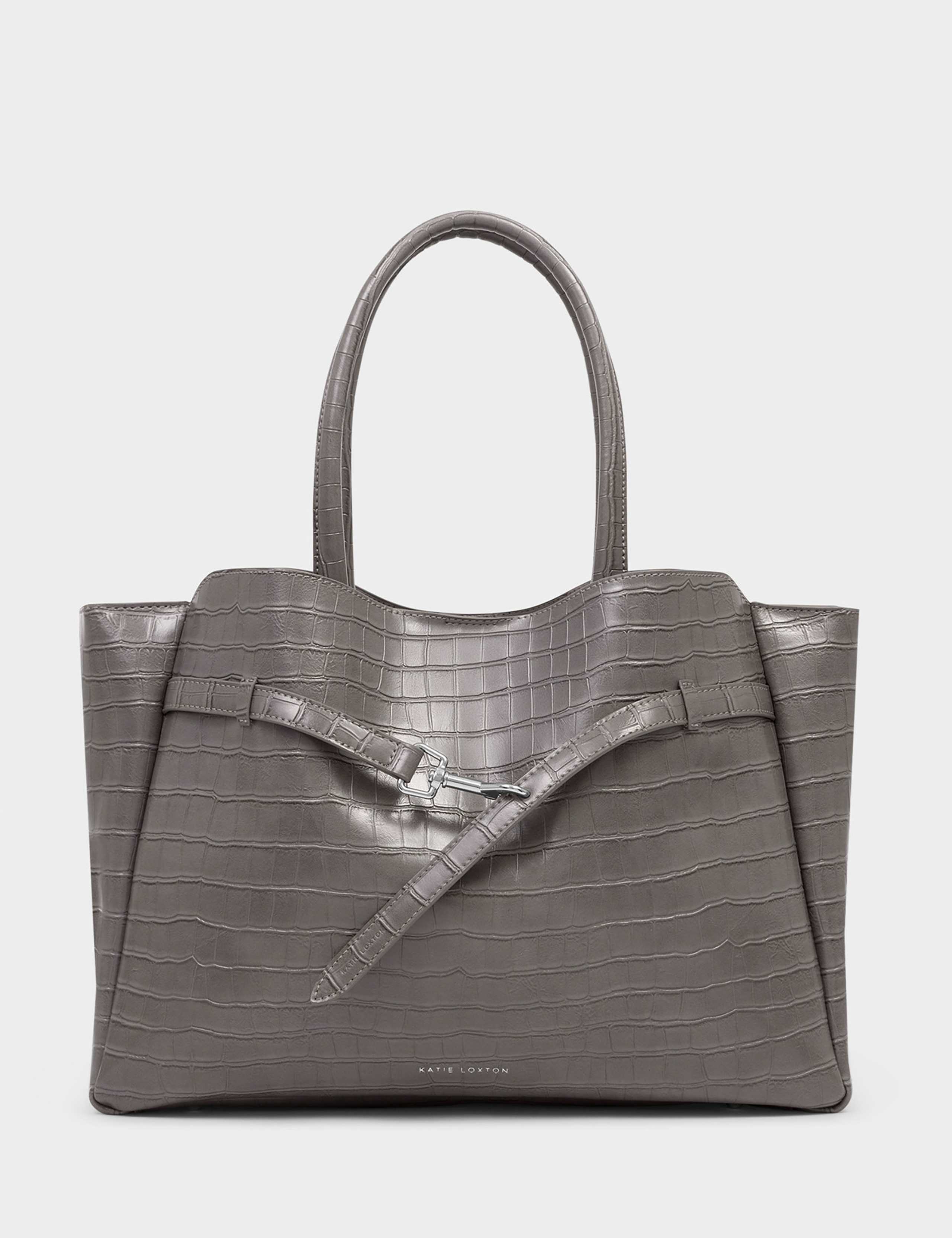 Faux Leather Tote Bag 3 of 7