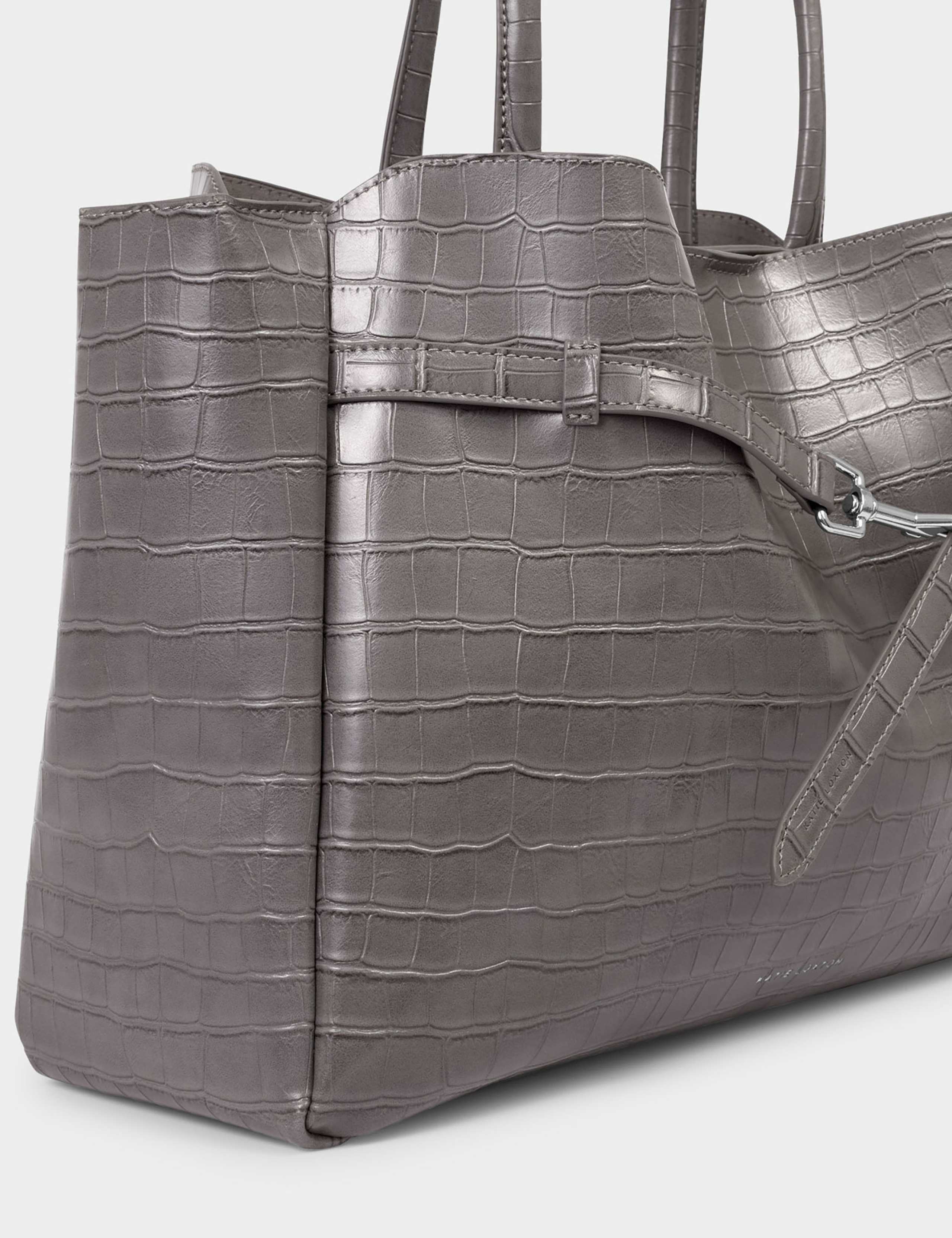 Faux Leather Tote Bag 5 of 7