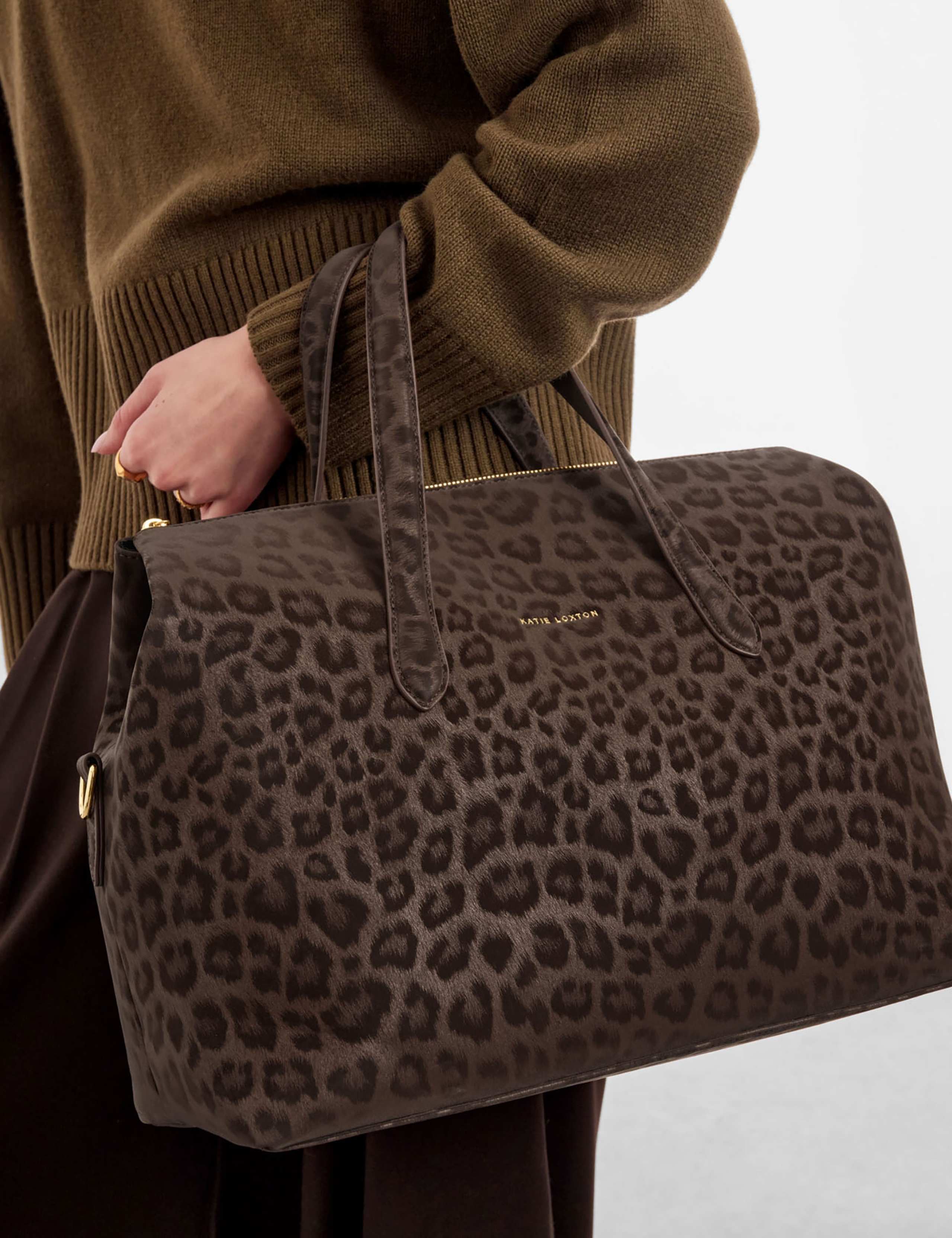 Animal Print Weekend Bag 2 of 6