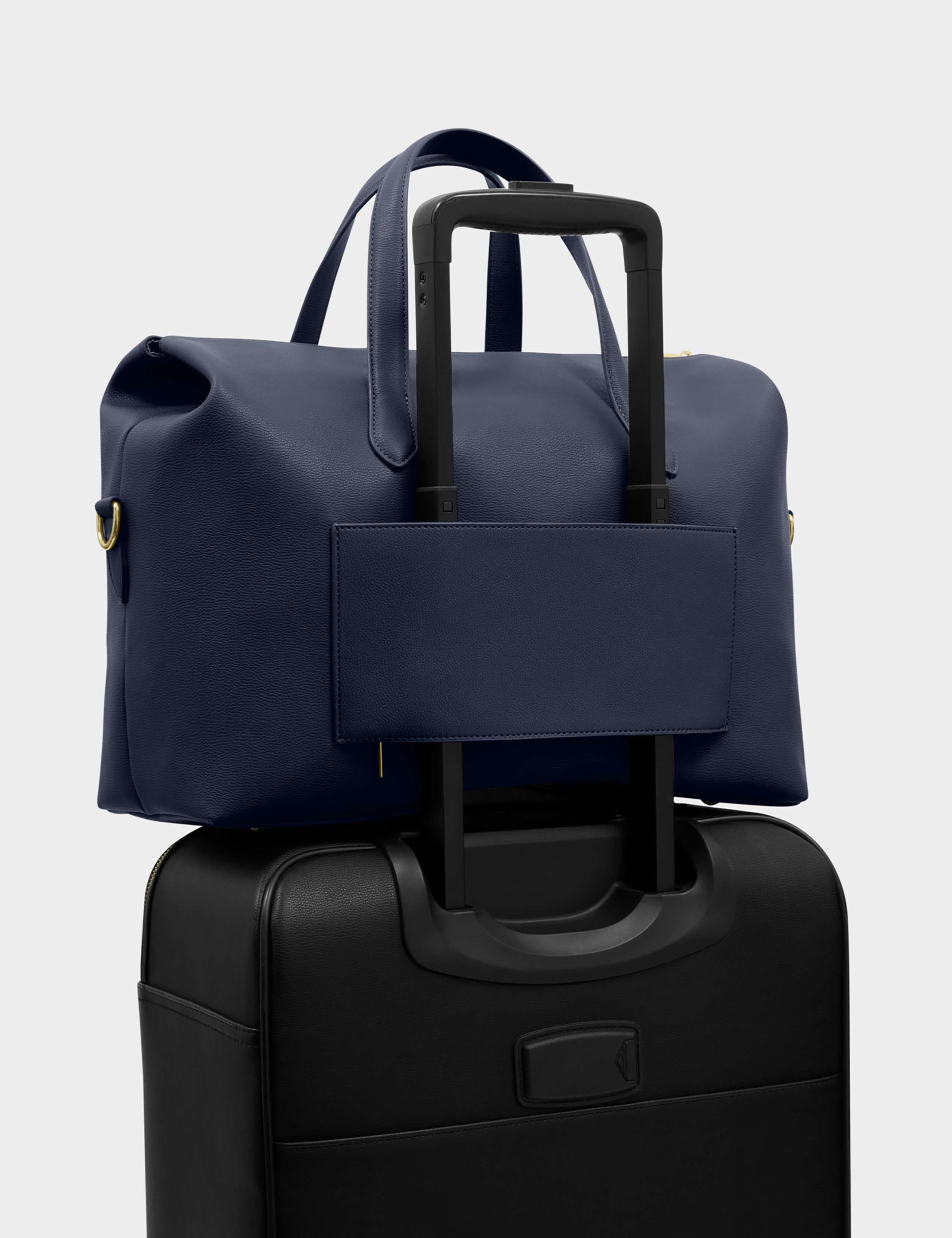 Faux Leather Weekend Cabin Bag 4 of 6