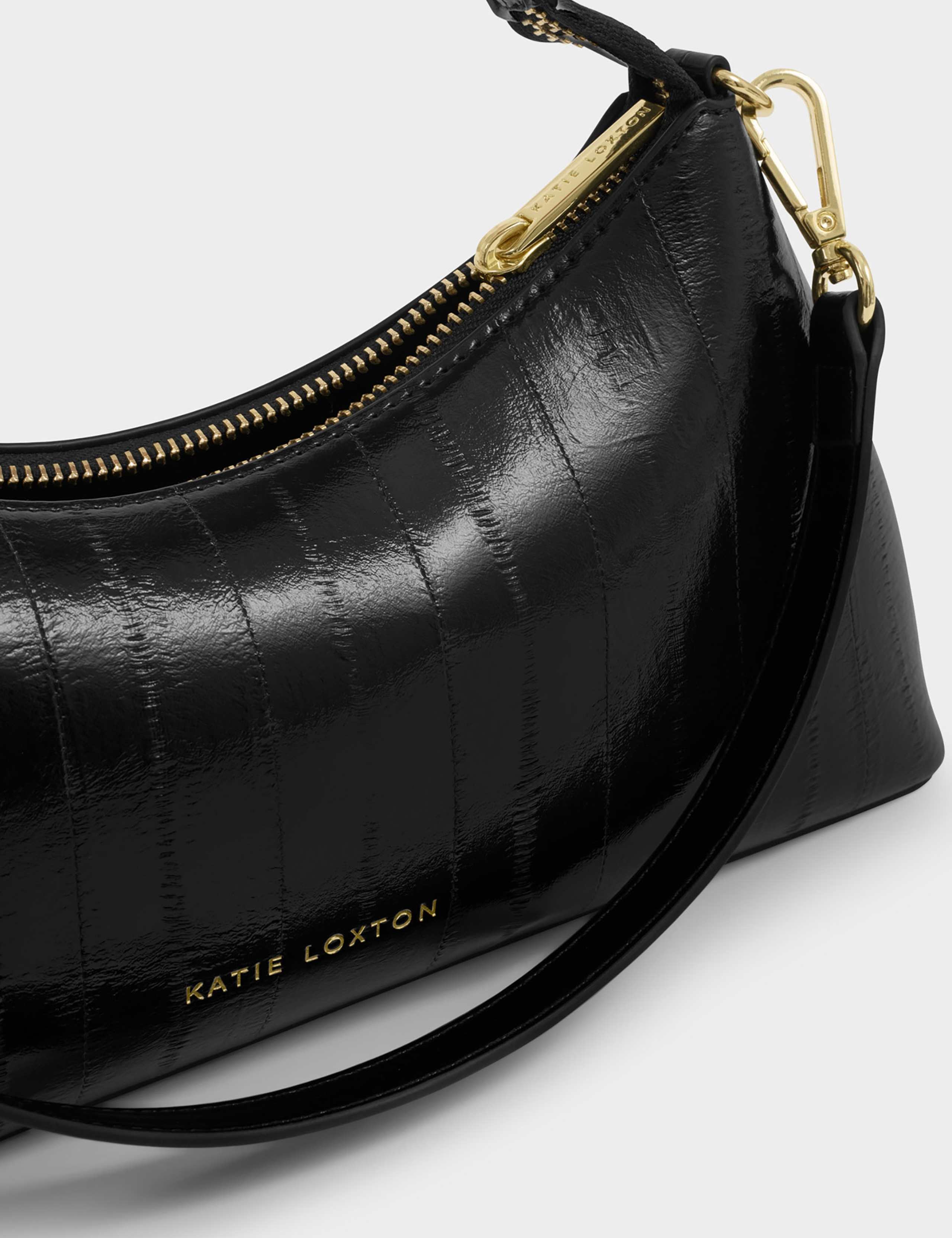 Faux Leather Shoulder Bag 5 of 5
