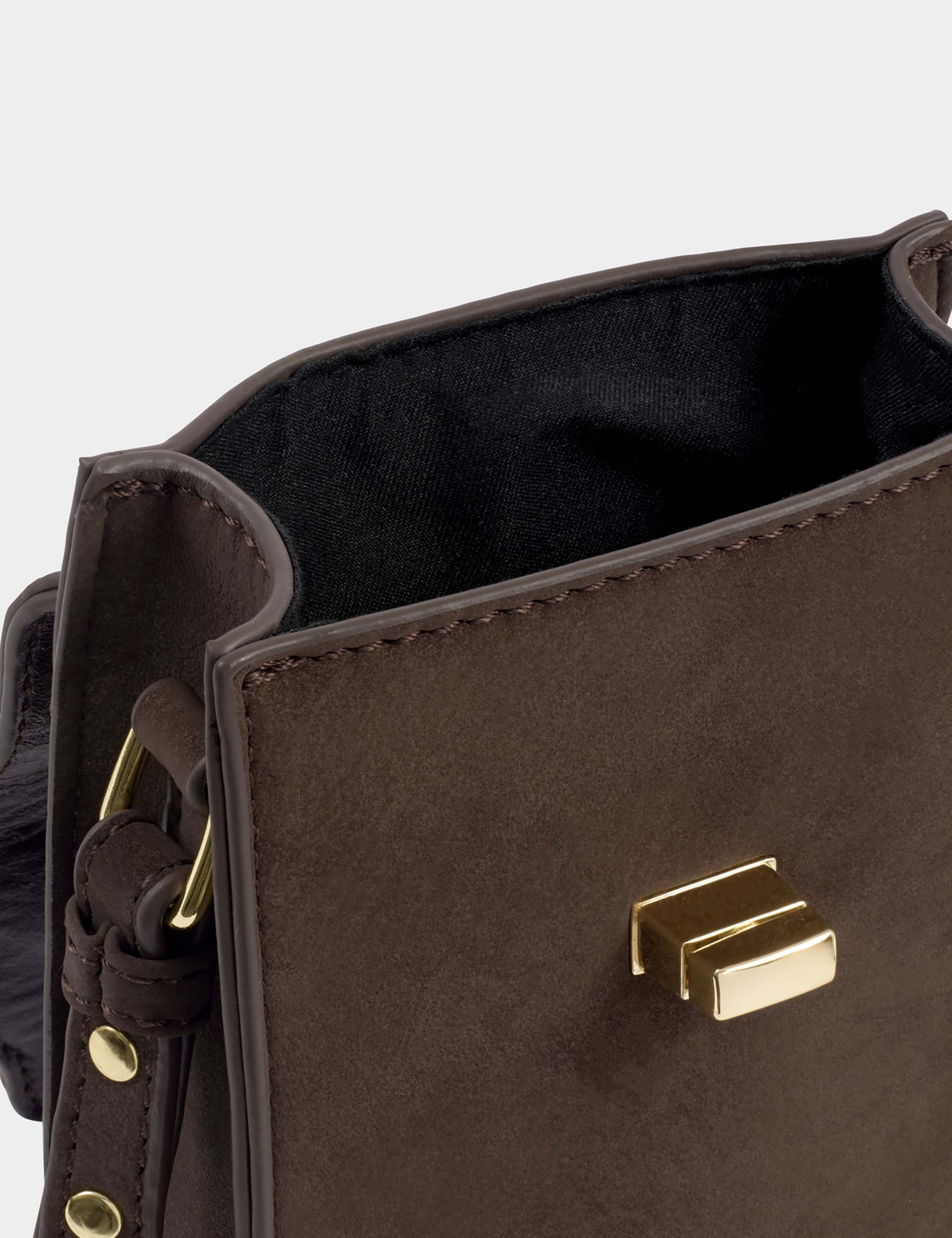 Faux Suede Cross Body Bag 5 of 5