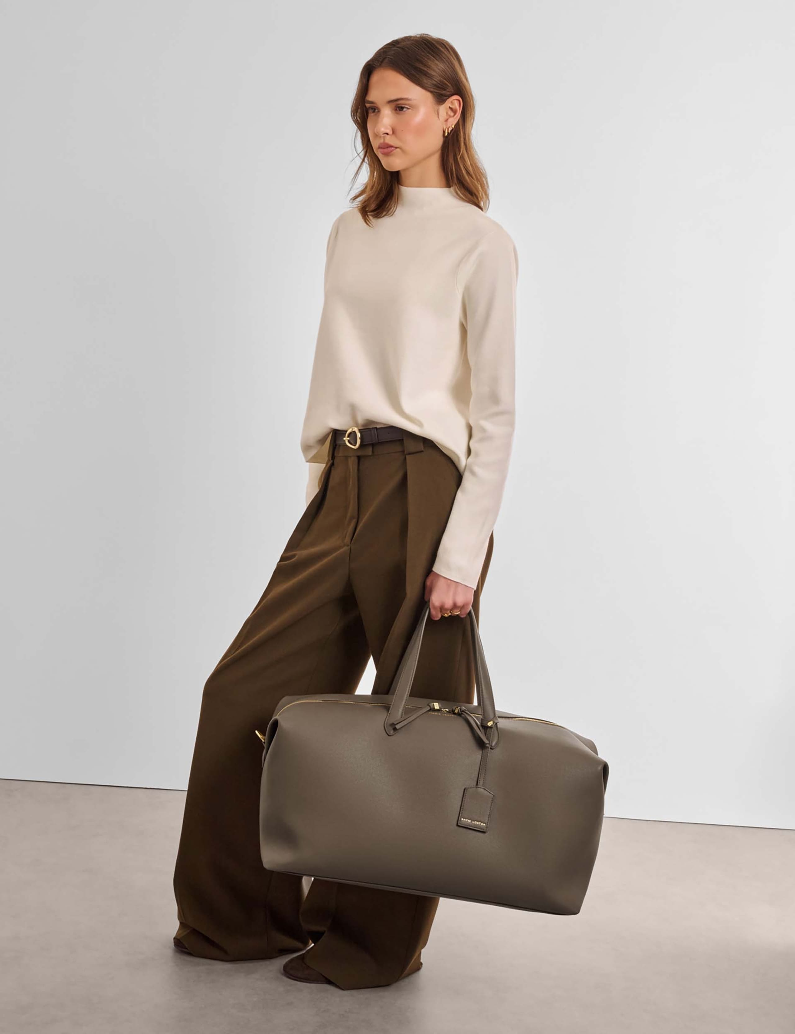 Faux Leather Weekend Bag 1 of 5