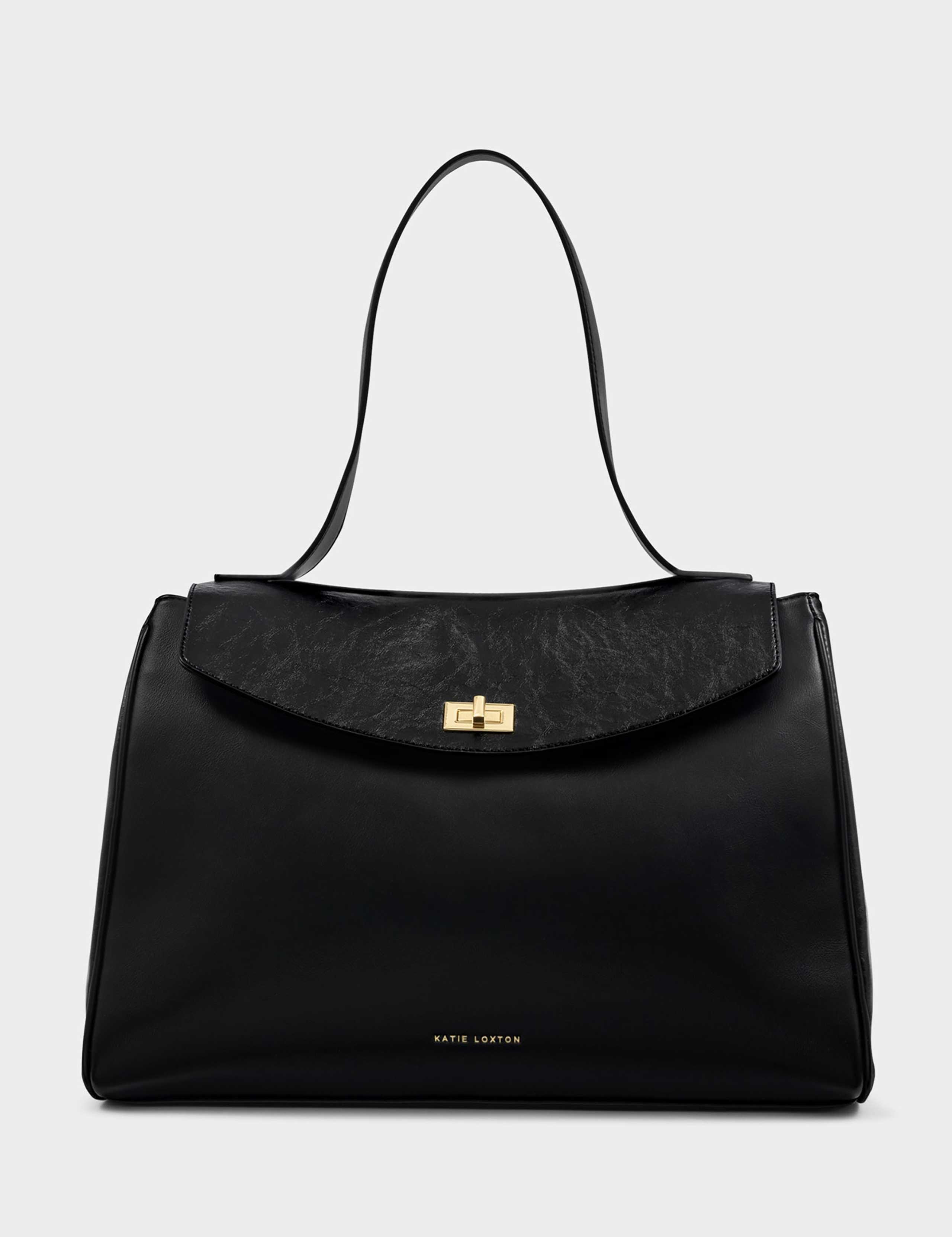 Faux Leather Shoulder Bag 4 of 7