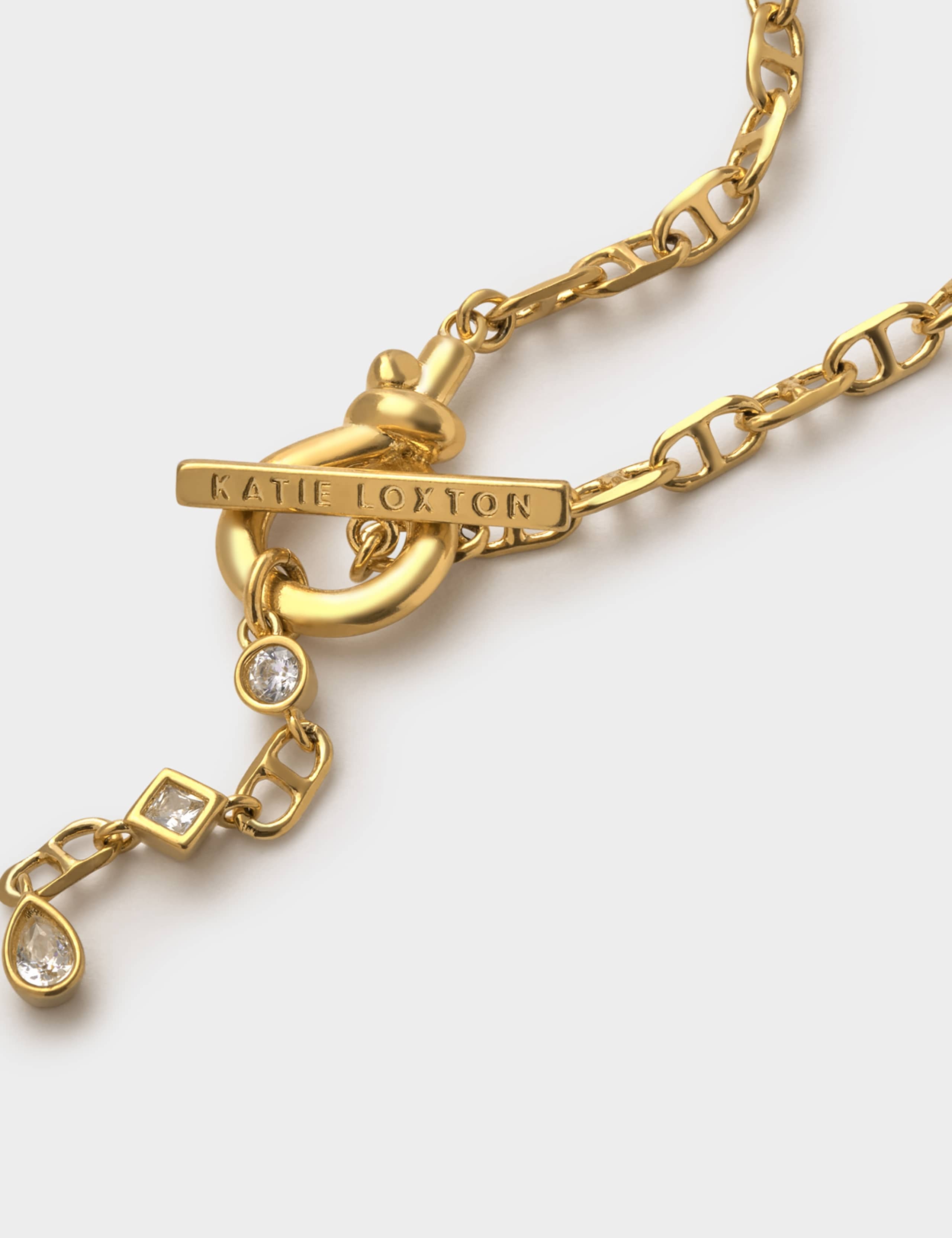 Gold-Plated Waterproof Cubic Zirconia Bracelet 4 of 5