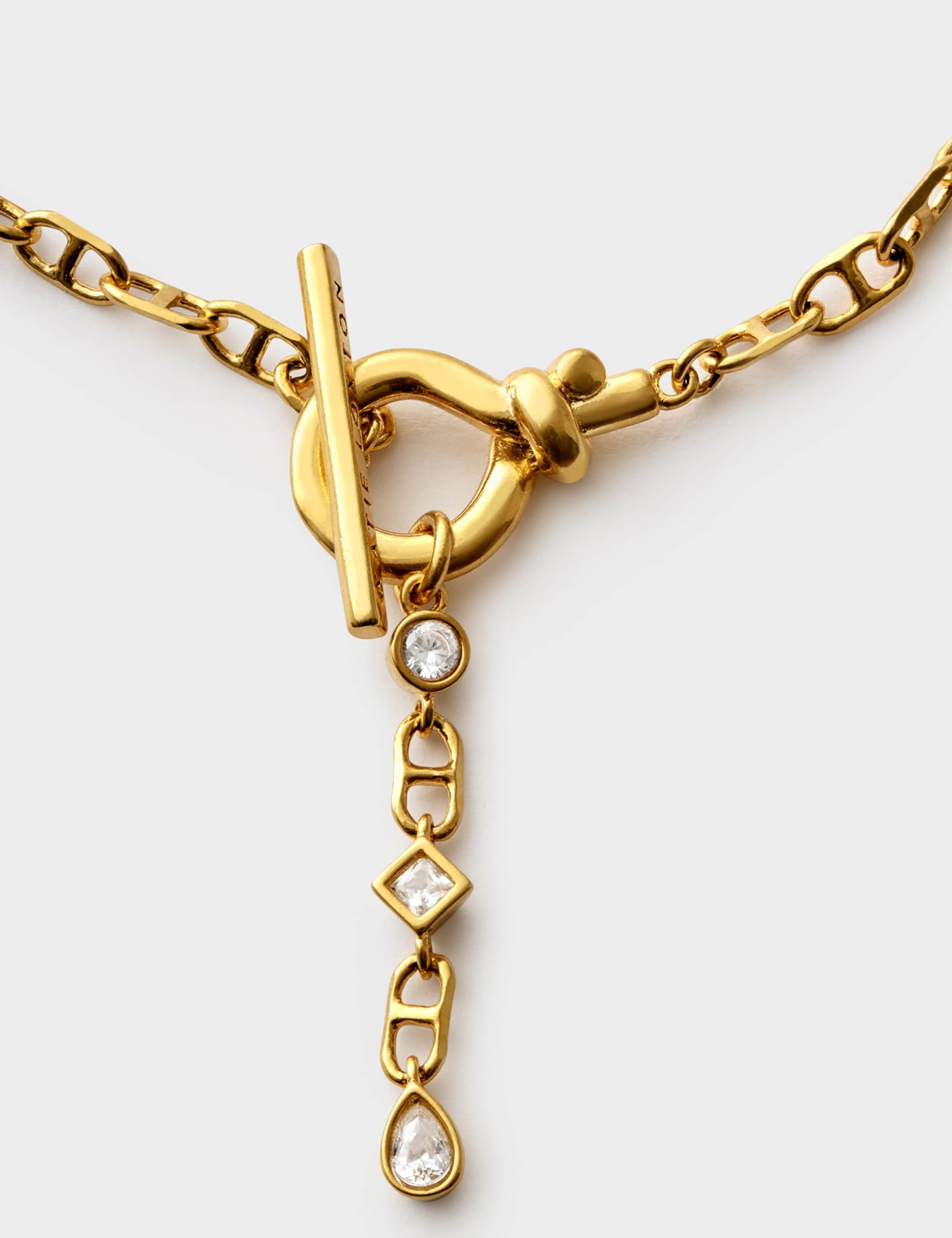 Gold-Plated Waterproof Cubic Zirconia Bracelet 5 of 5