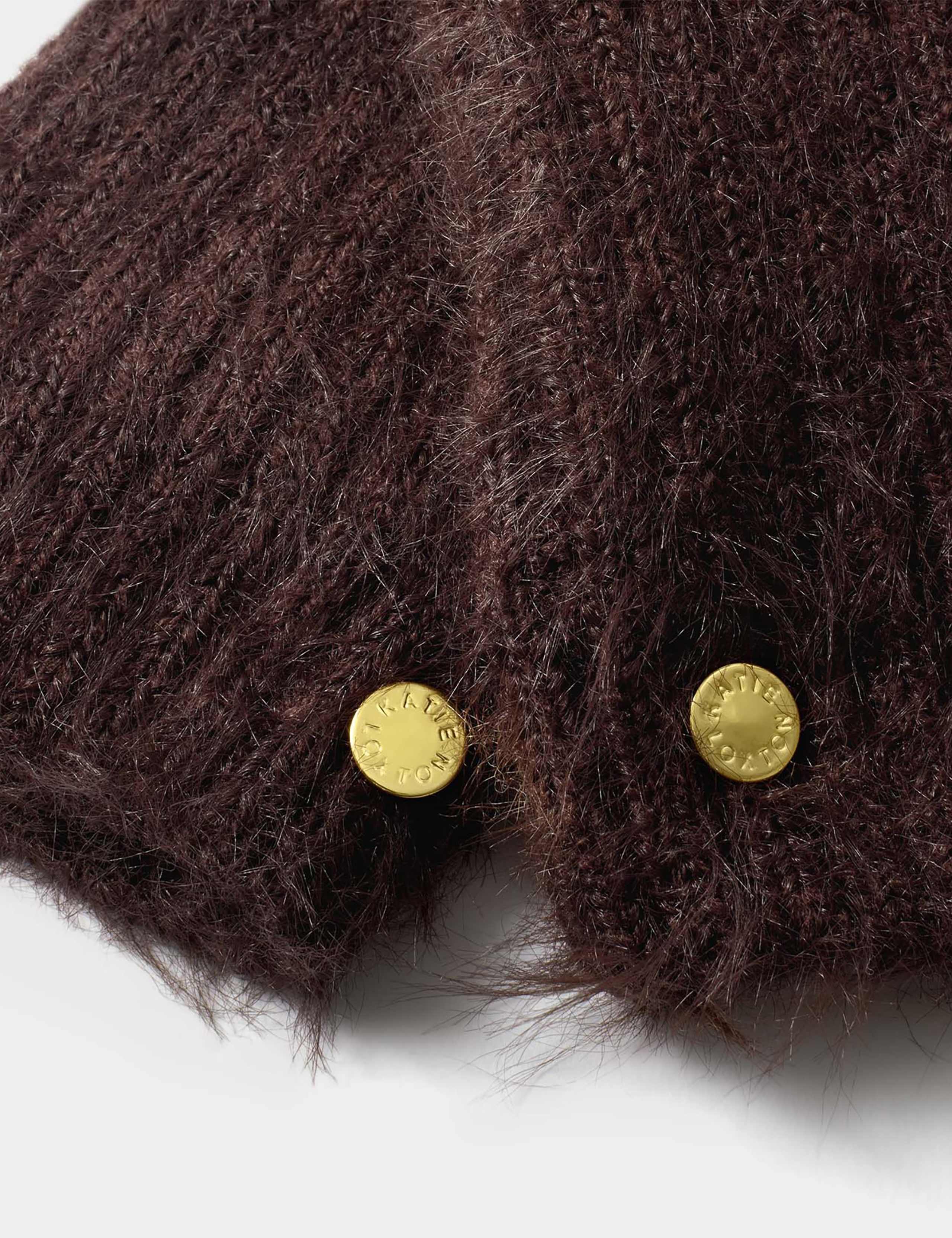 Fluffy Rib Hat & Mittens Gift Set 4 of 5