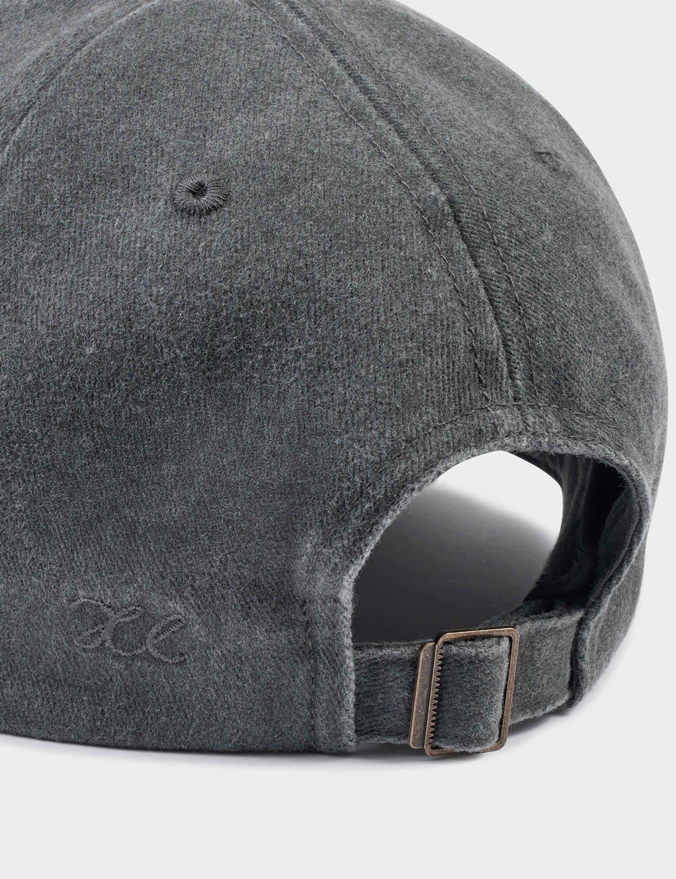 Pure Cotton Embroidered Logo Cap 4 of 5