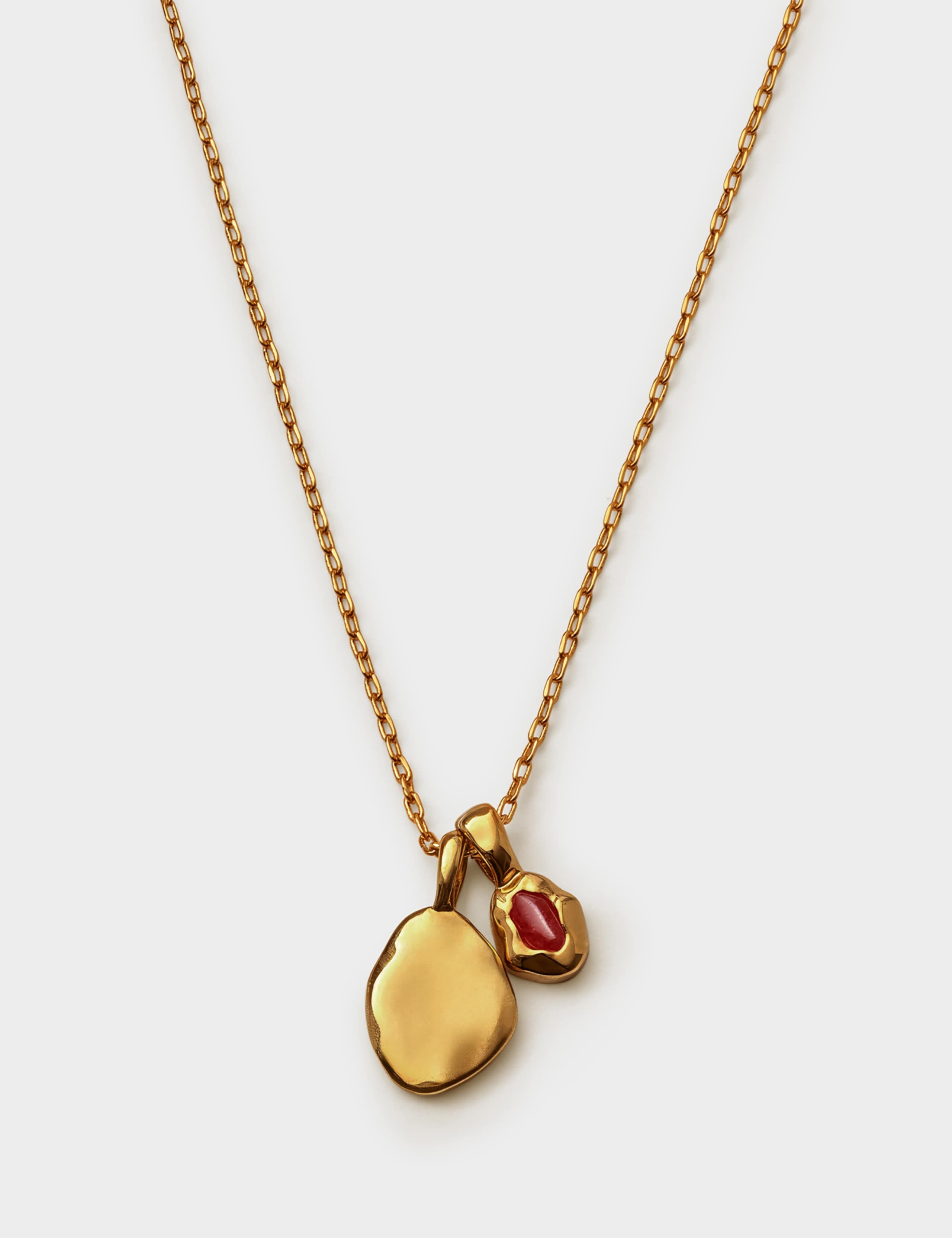 January Birthstone Garnet Chain Necklace 2 of 6