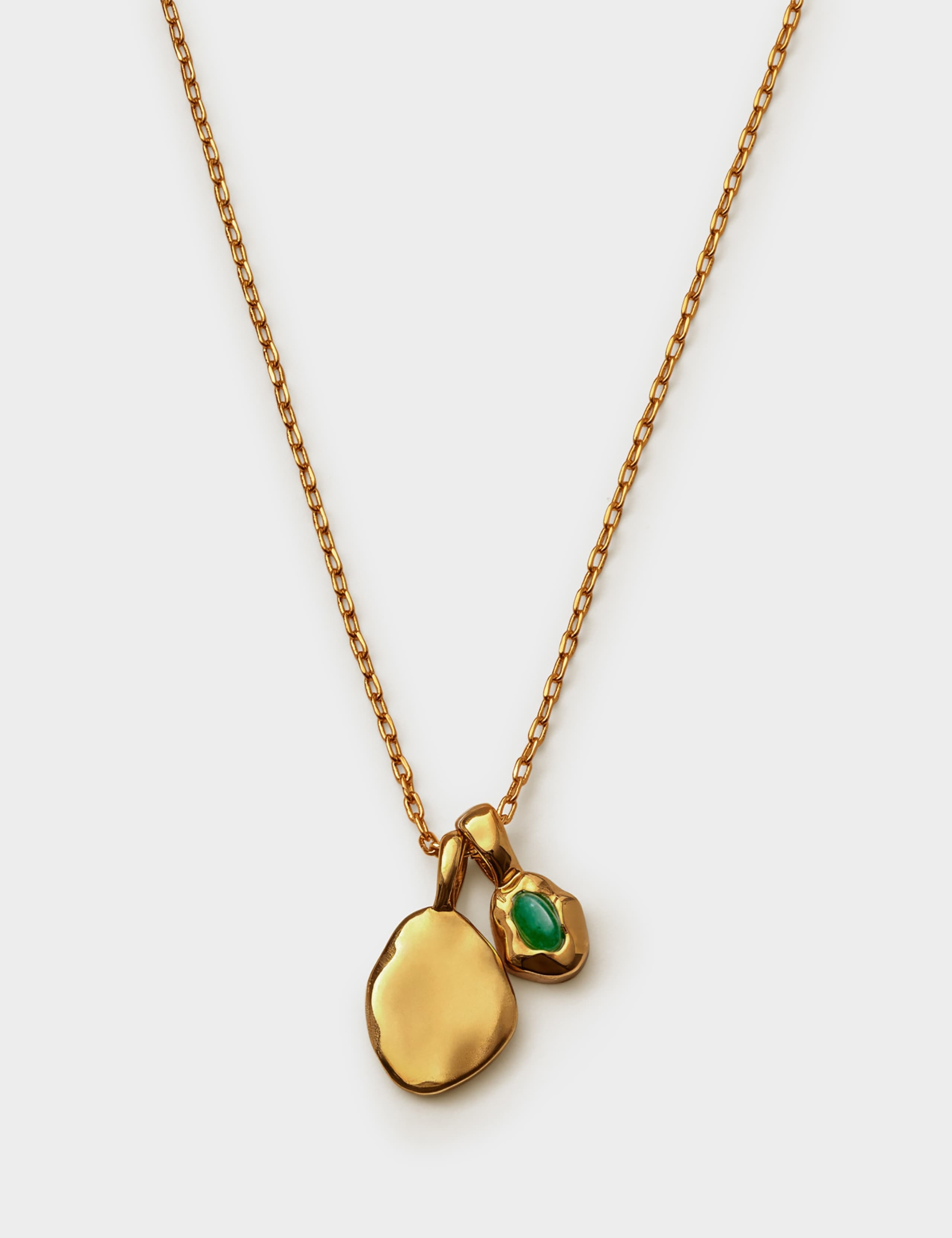 Gold Plated May Birthstone Necklace 2 of 6