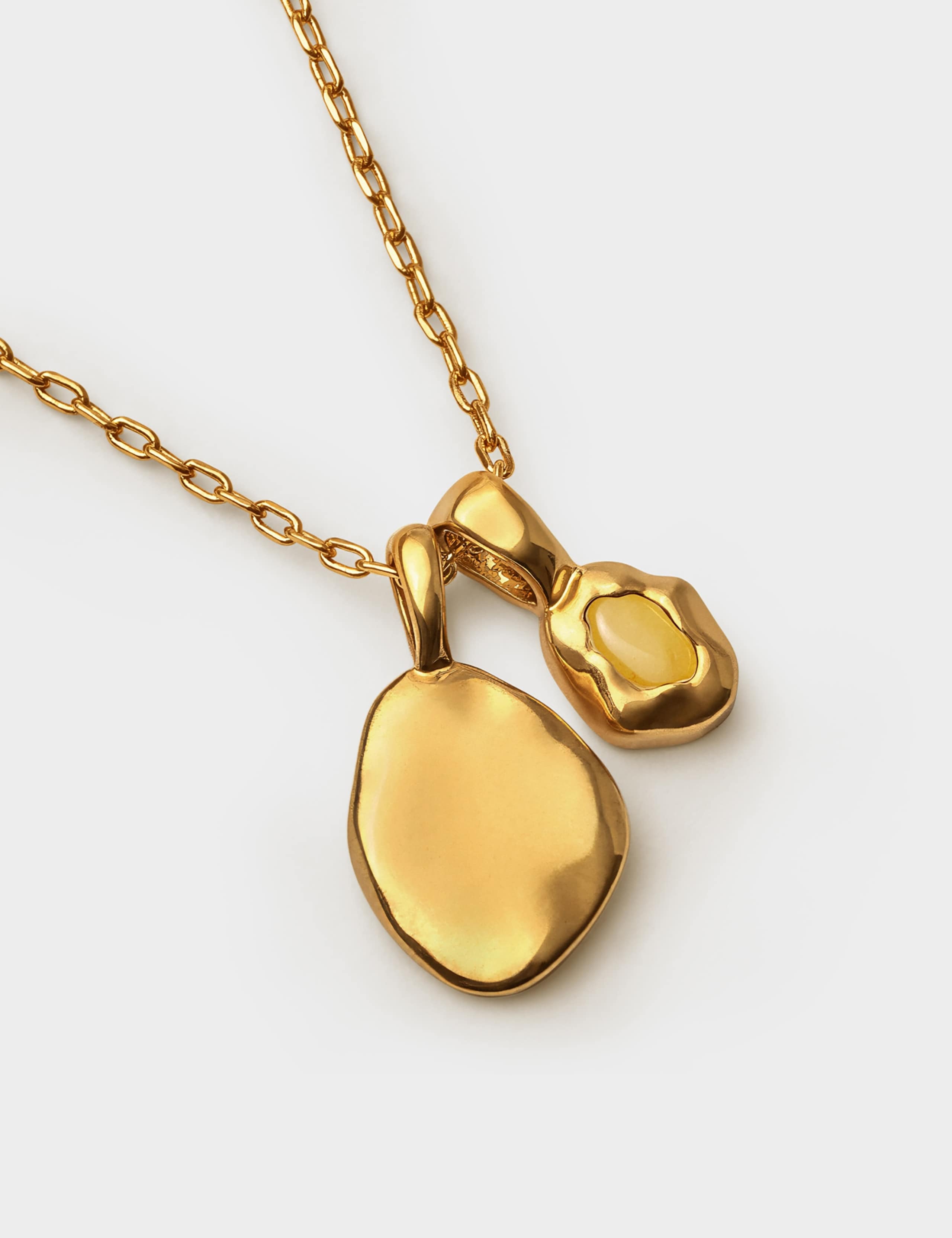 November Birthstone Yellow Quartz Necklace 4 of 6