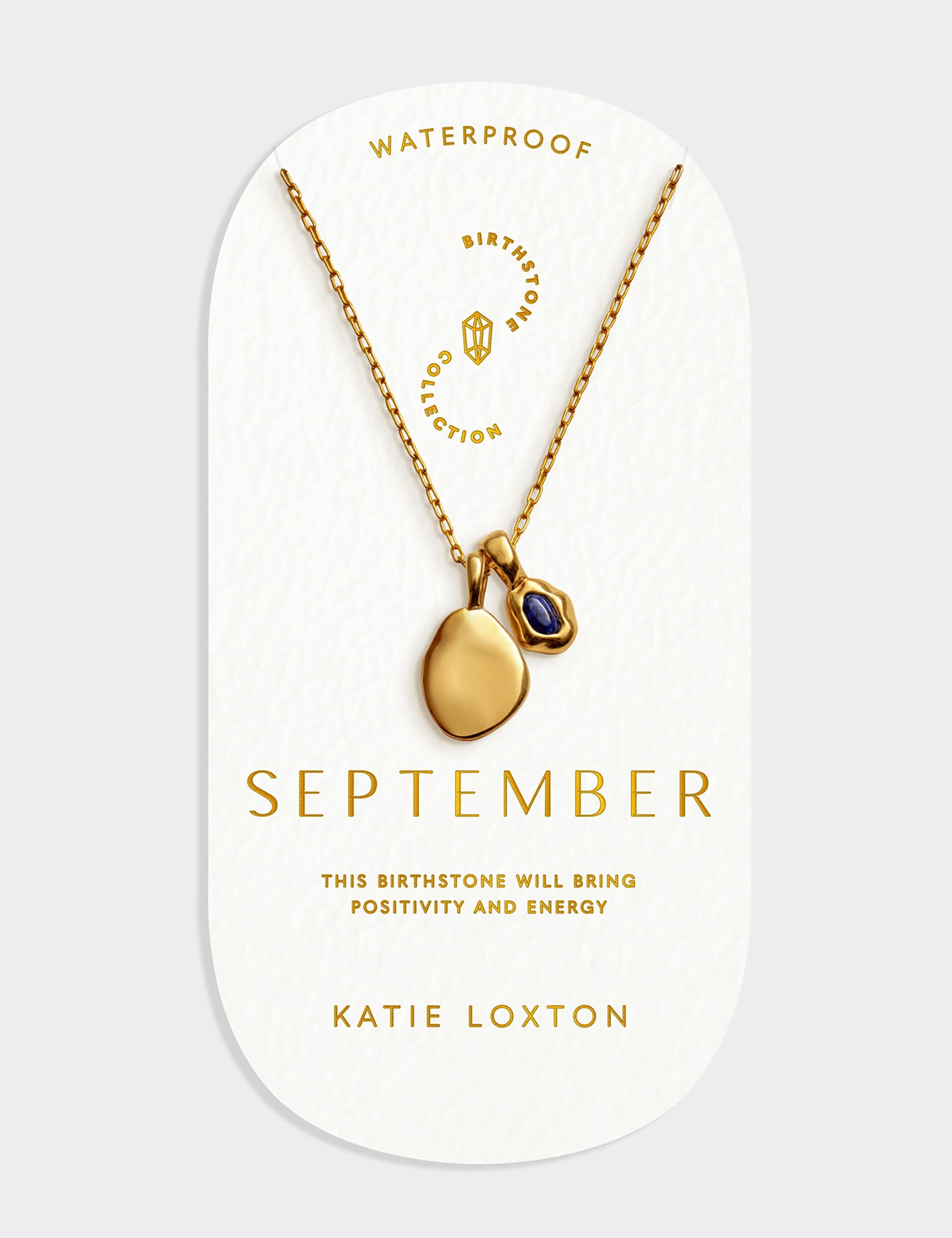 September Birthstone Lapis Lazuli Necklace 6 of 6