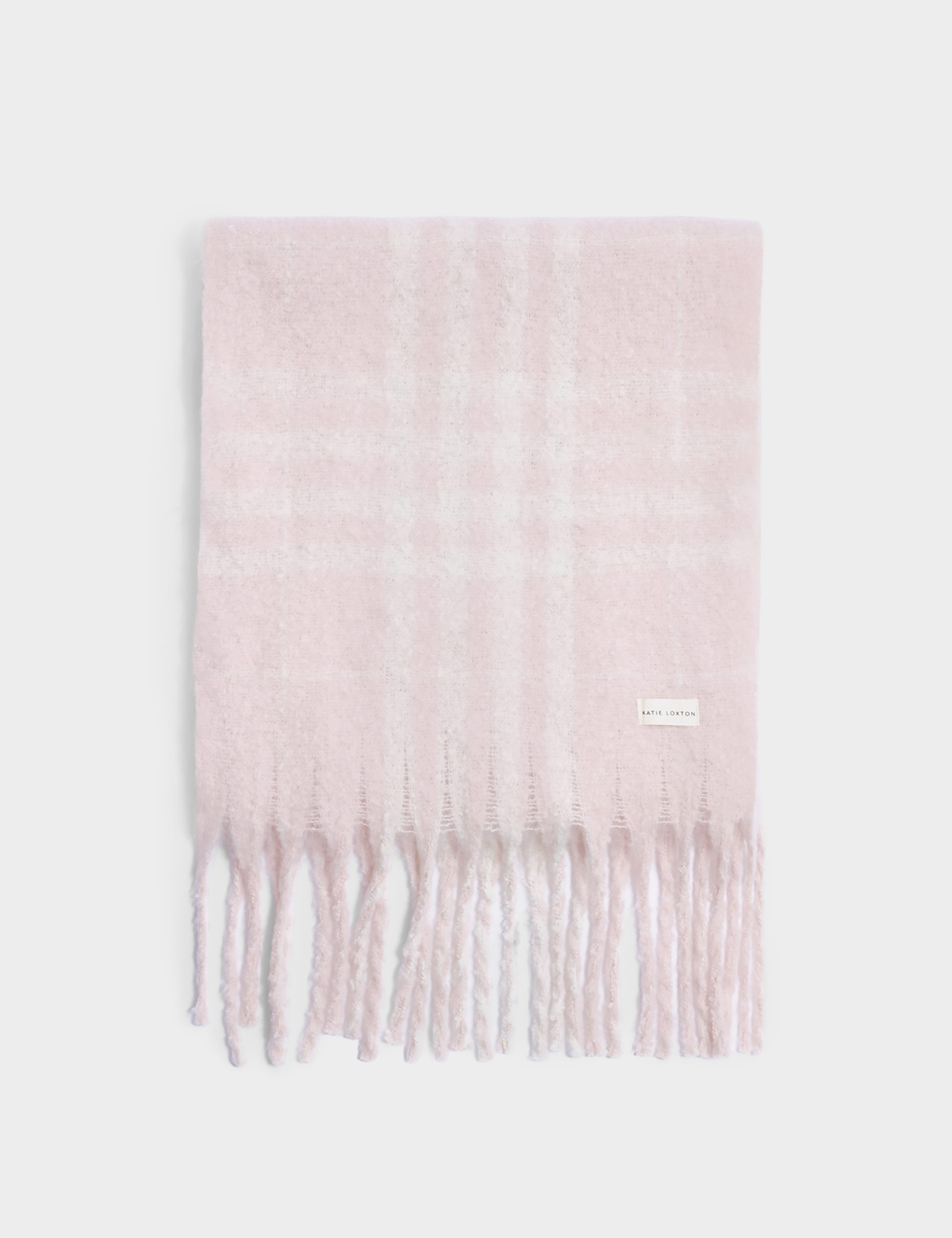 Brushed Striped Tassel Scarf 2 of 4