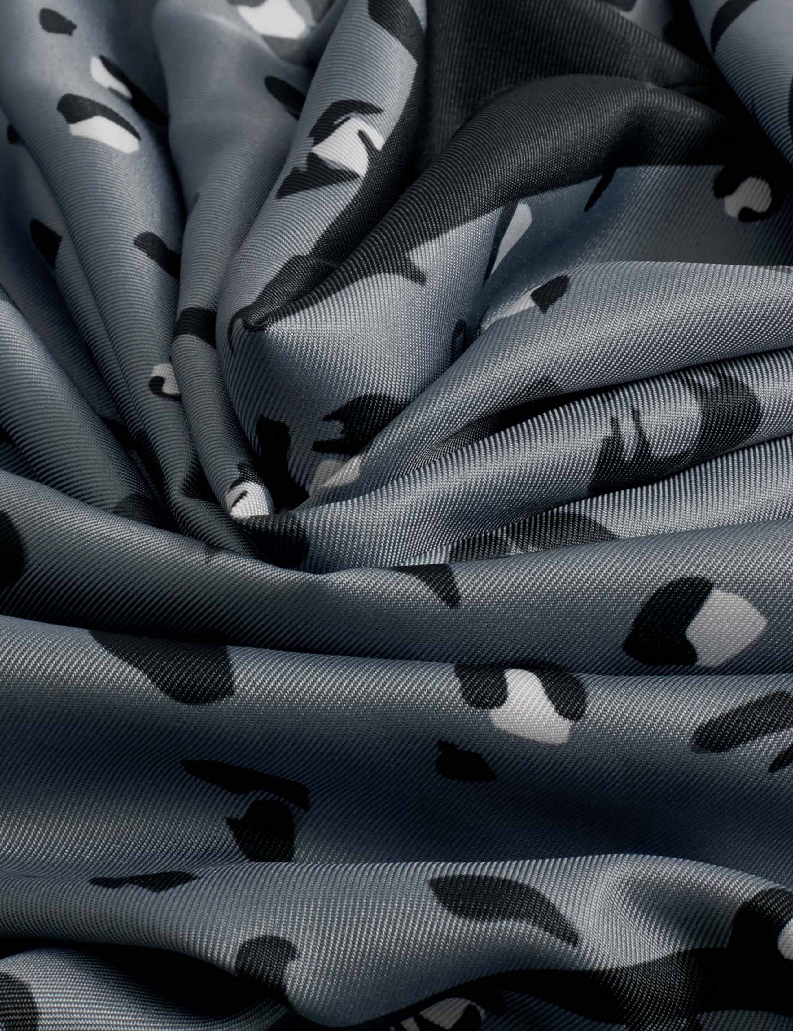 Satin Leopard Print Multiway Scarf 4 of 4