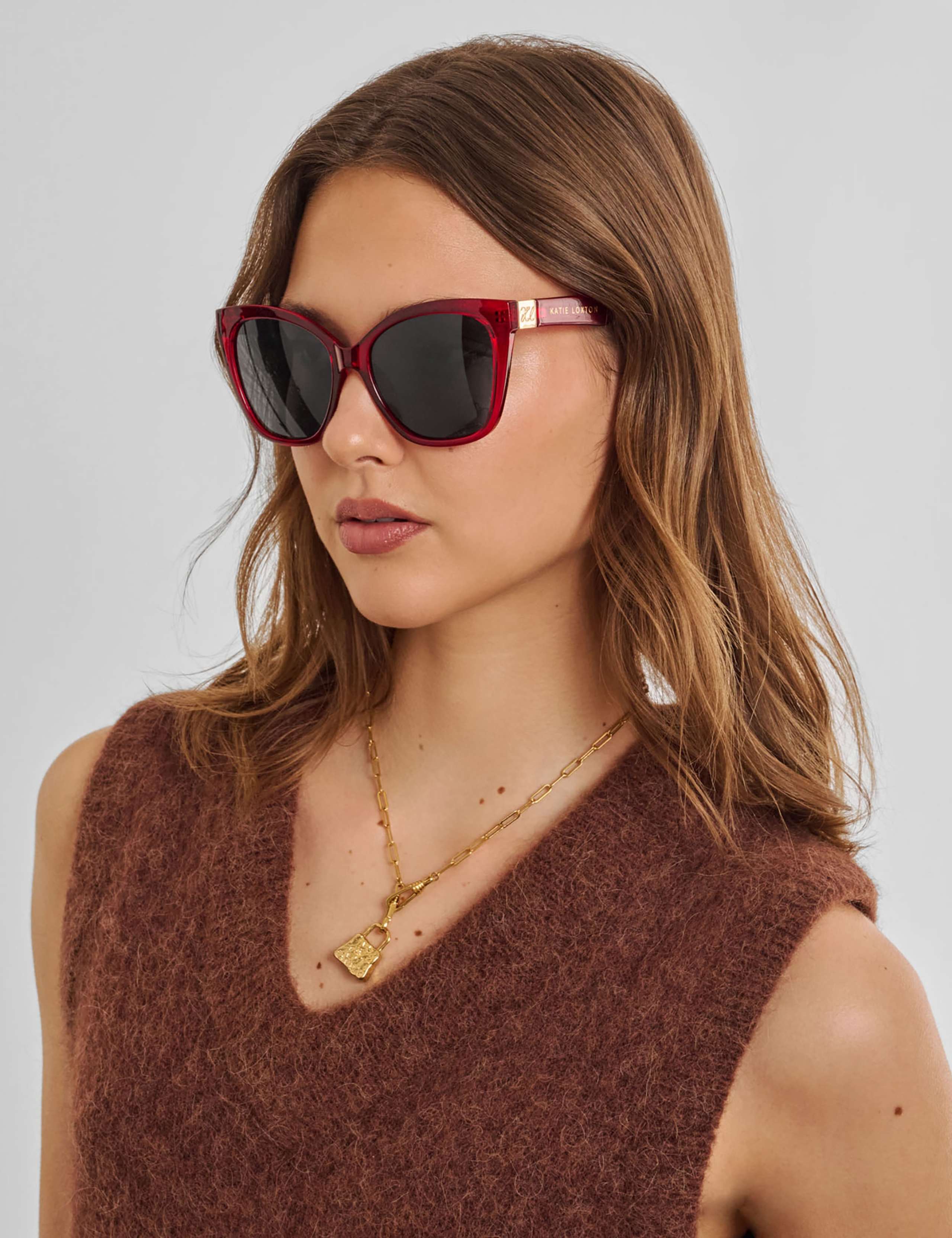 Oversized Cat Eye Sunglasses 1 of 5