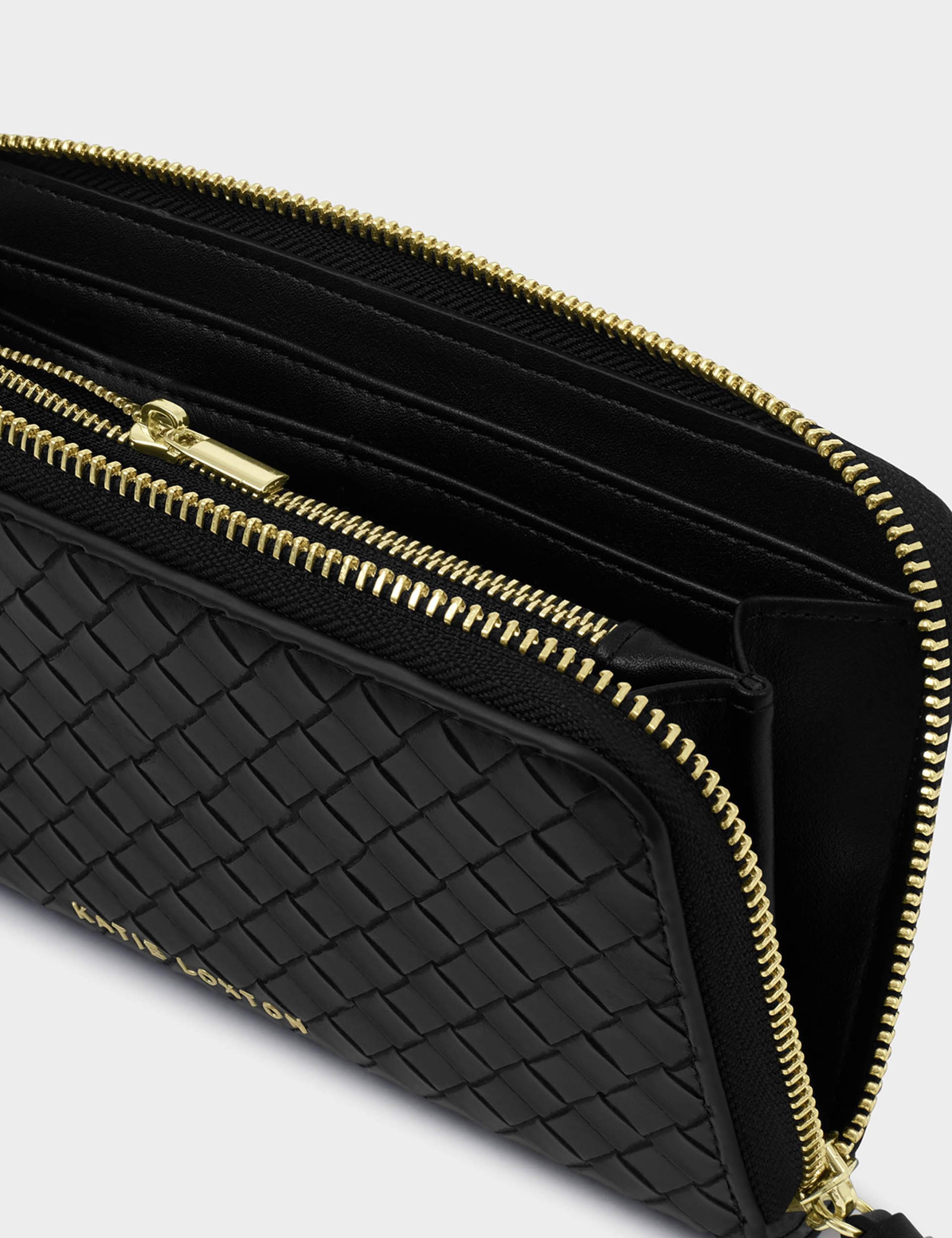 Faux Leather Weave Purse 3 of 4