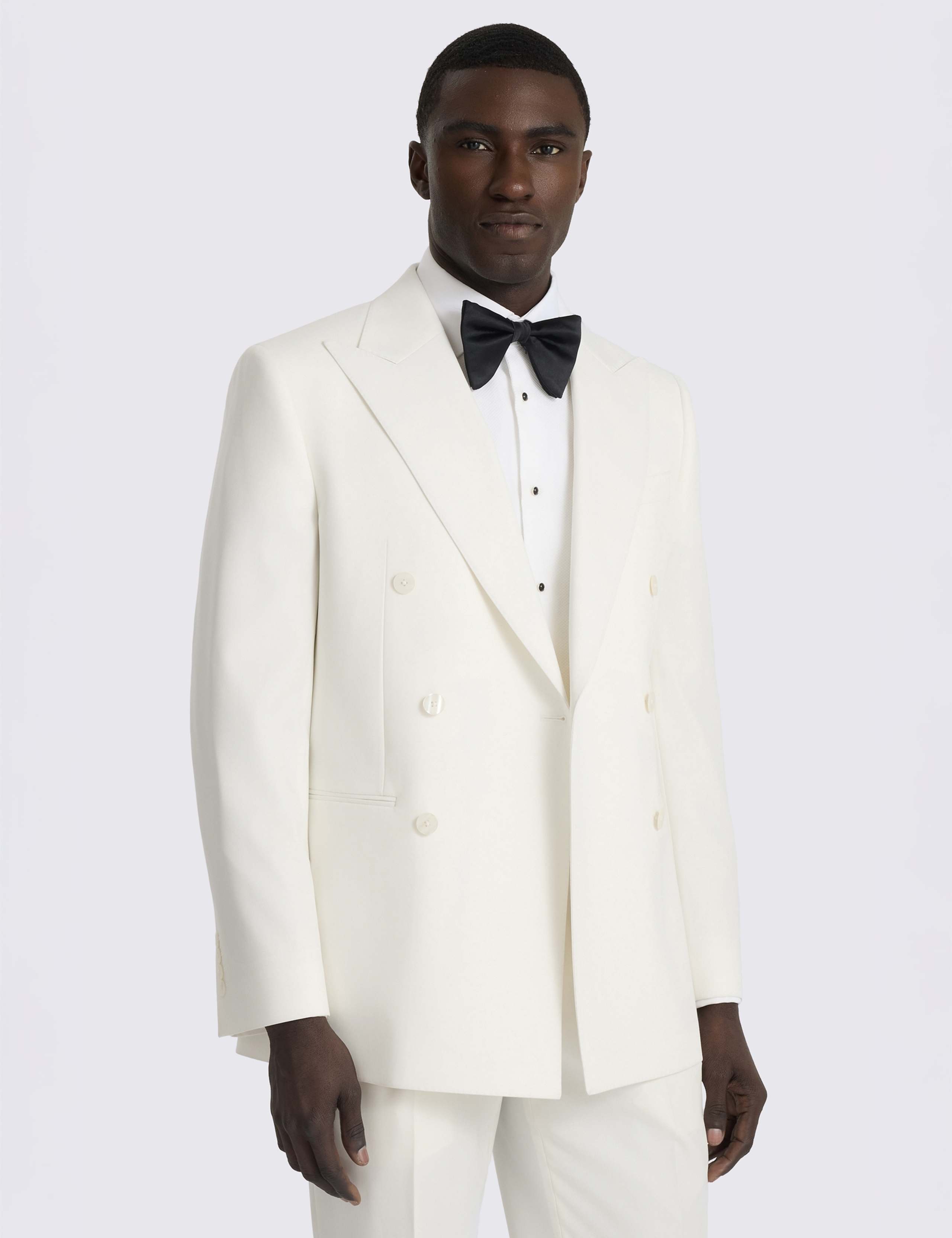 Tailored Fit Wool Blend Tuxedo Jacket 1 of 5