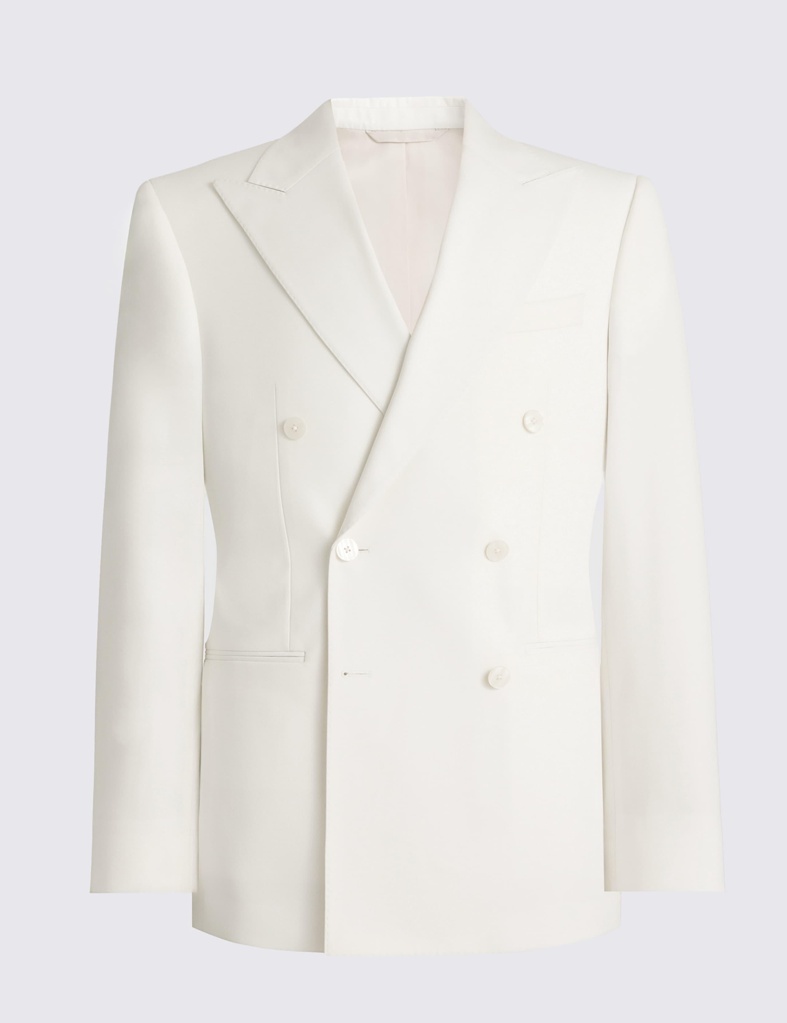 Tailored Fit Wool Blend Tuxedo Jacket 4 of 5