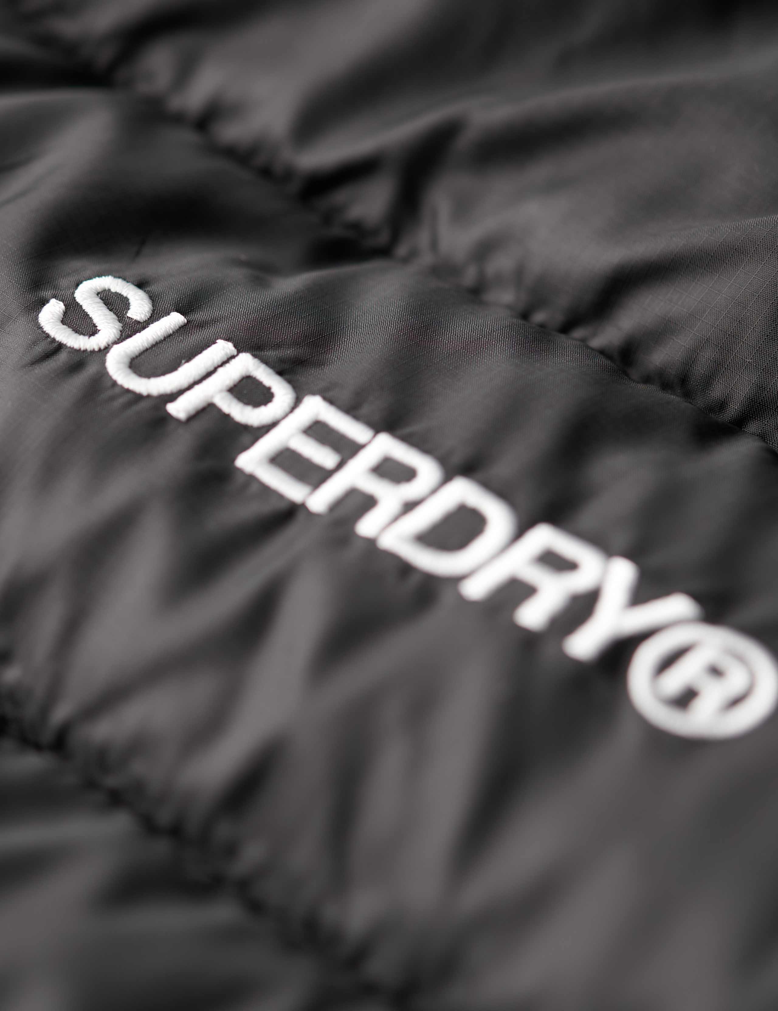Padded Quilted Hooded Longline Jacket 7 of 7