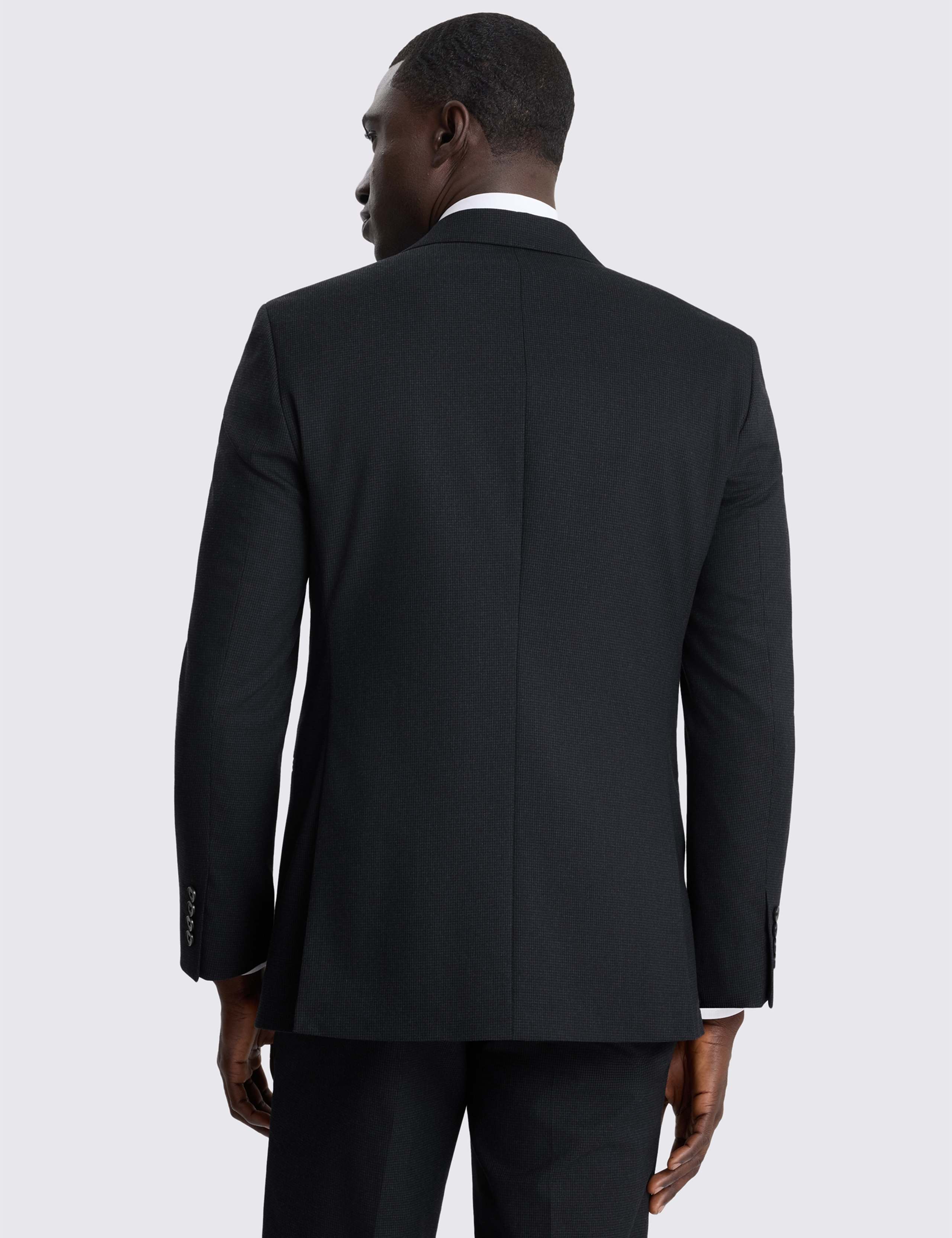 Tailored Fit Puppytooth Stretch Suit Jacket 3 of 7