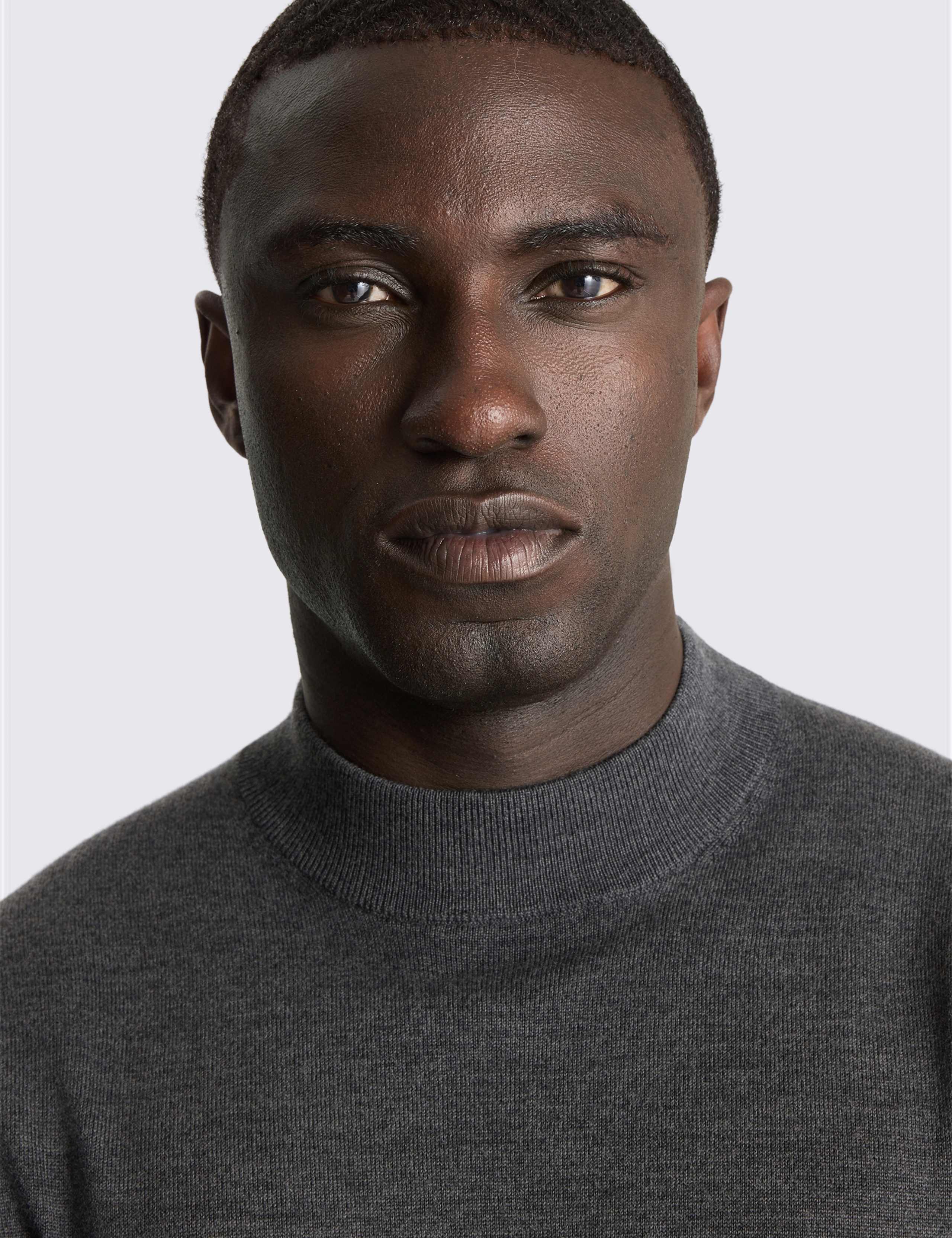 Merino Wool Rich High Neck Jumper 3 of 3