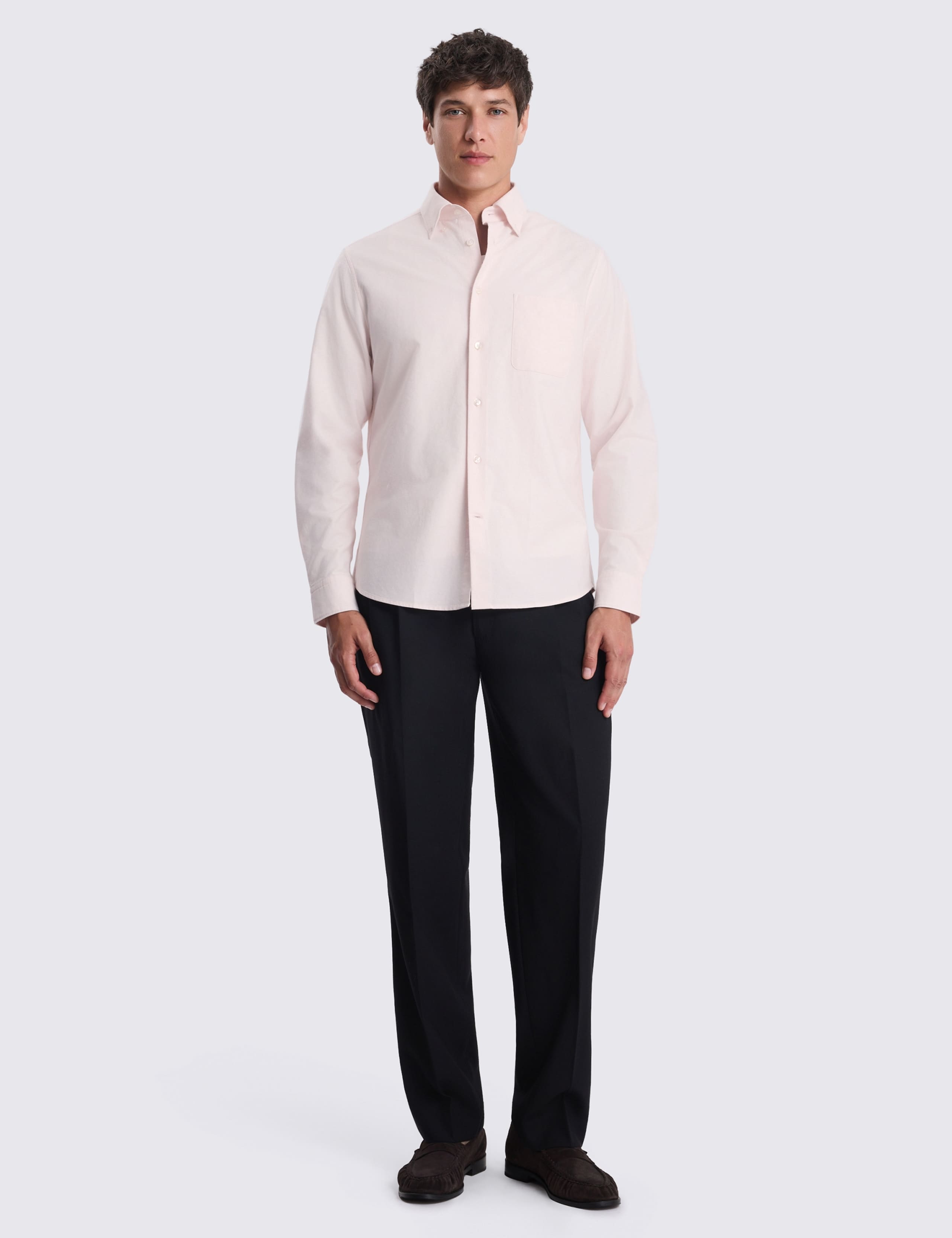 Pure Cotton Washed Oxford Shirt 2 of 3