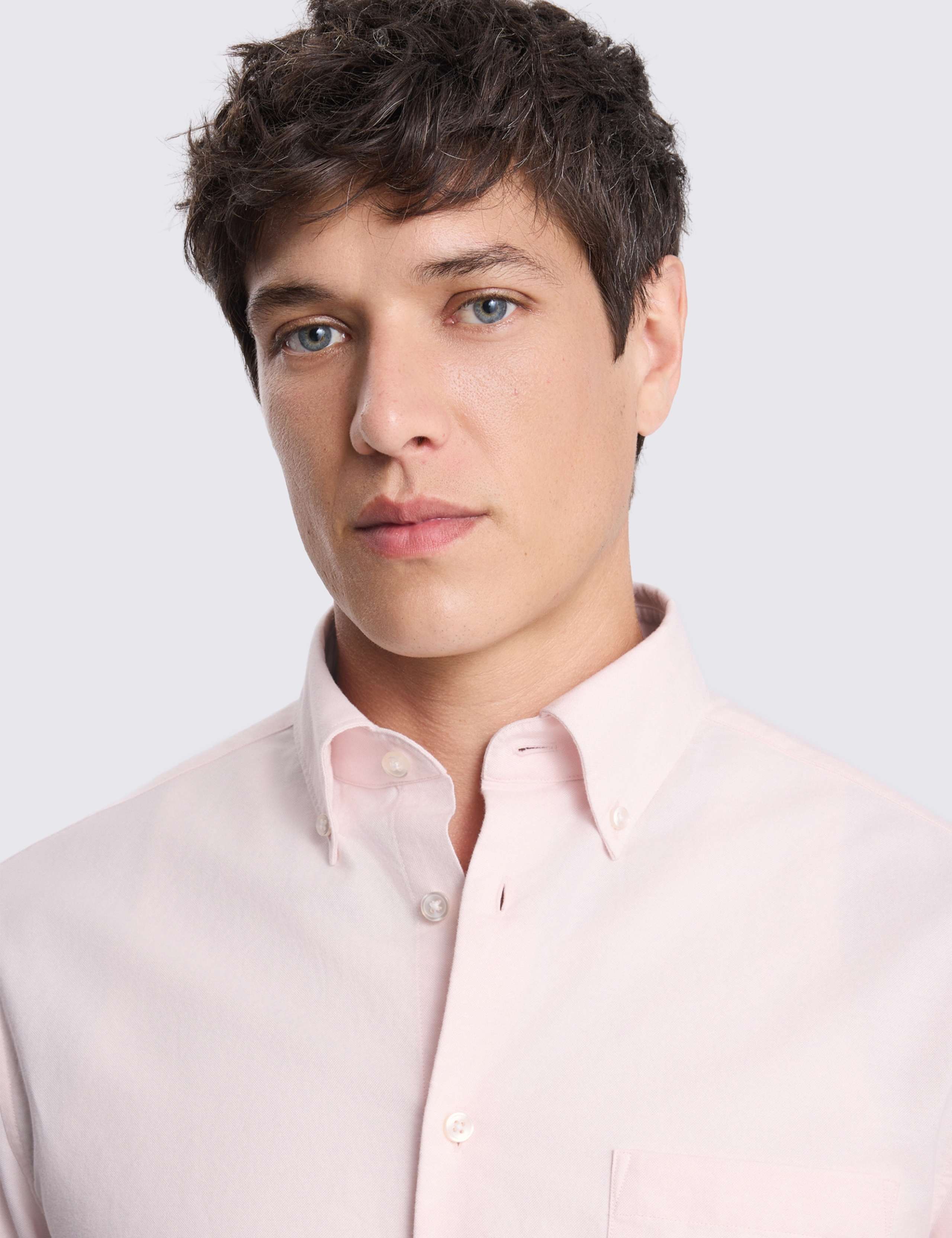 Pure Cotton Washed Oxford Shirt 3 of 3