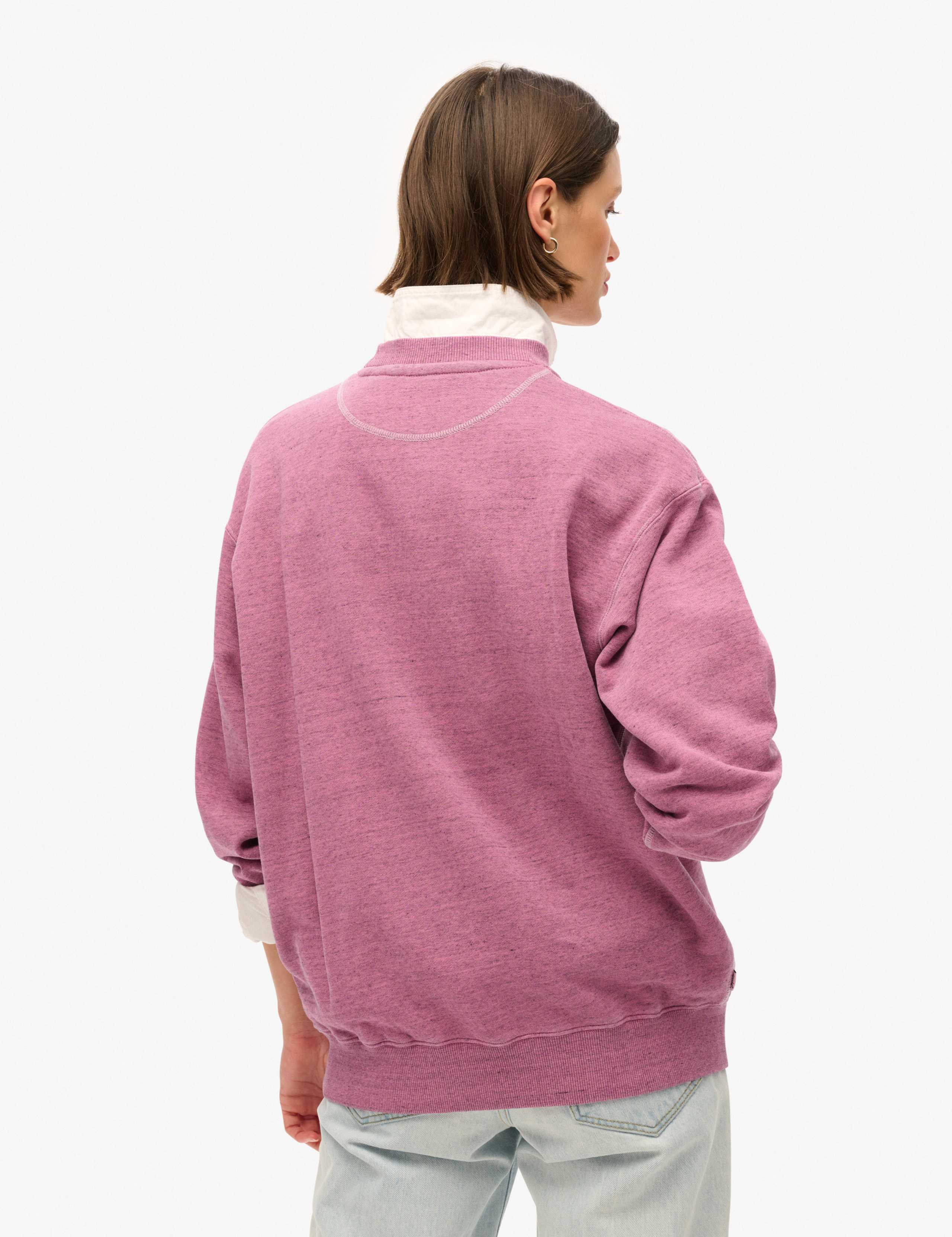 Pure Cotton Relaxed Sweat-shirt 3 of 5