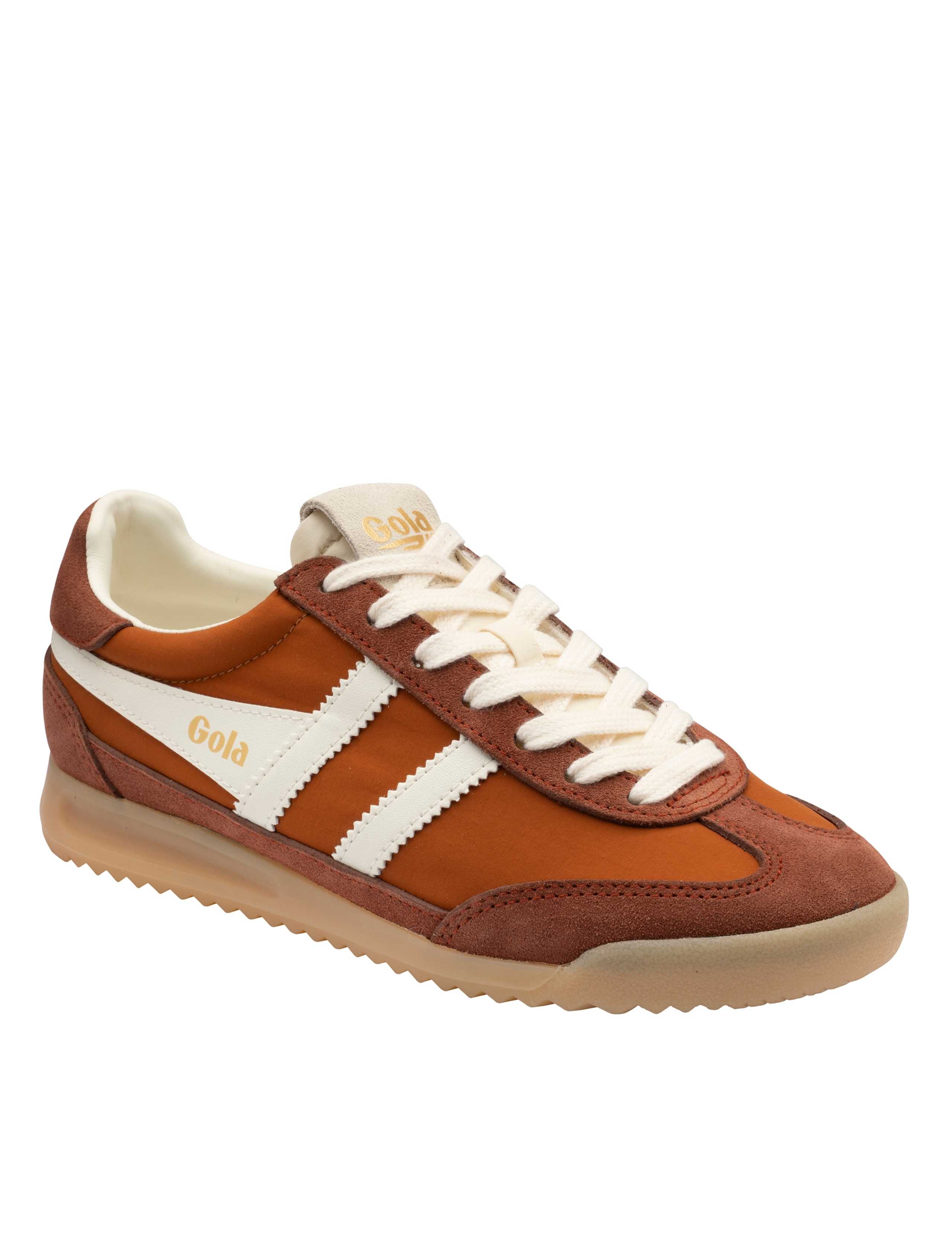 Firefly Suede Lace Up Trainers 2 of 5