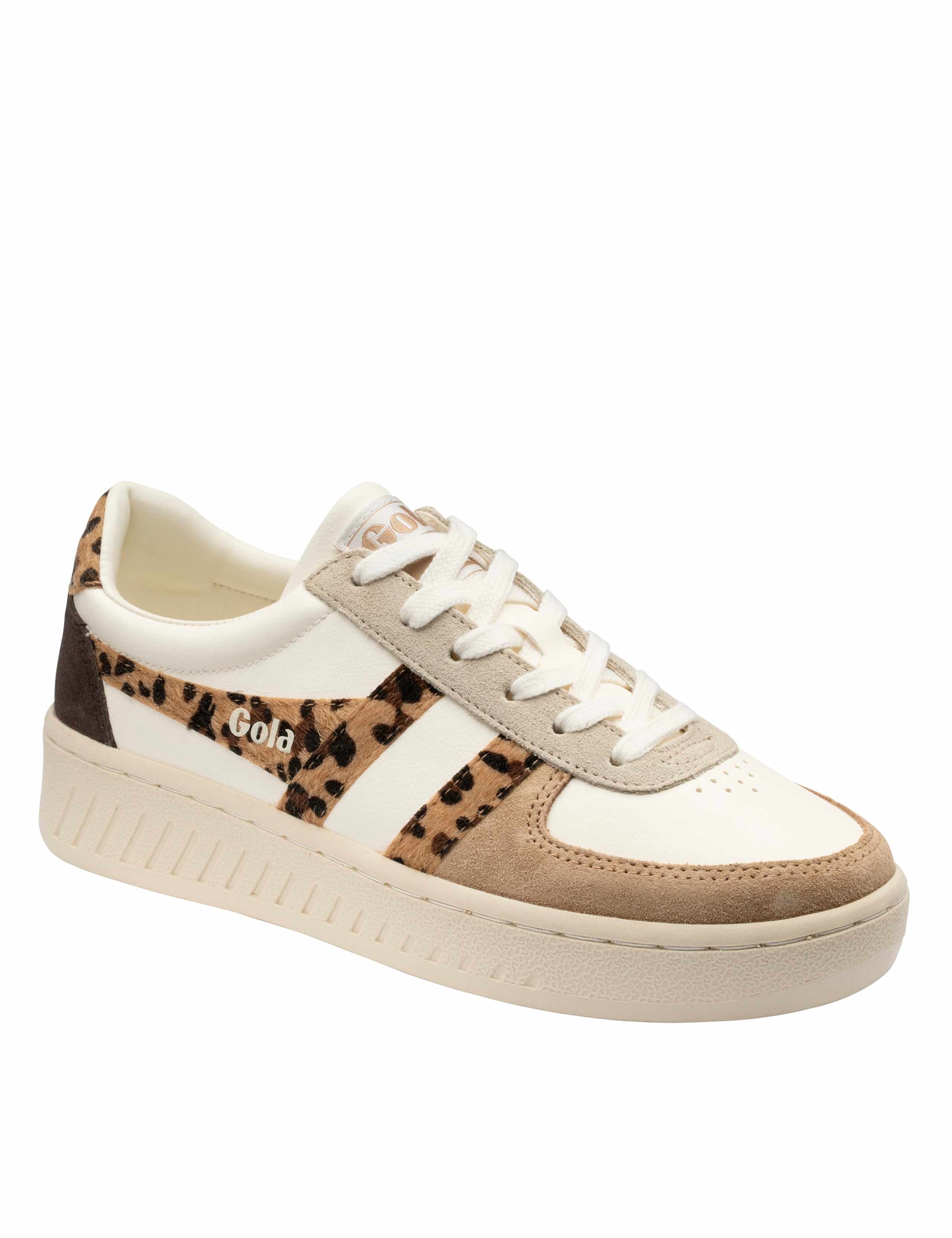 Grandslam Safari Quadrant Leather Trainers 2 of 5