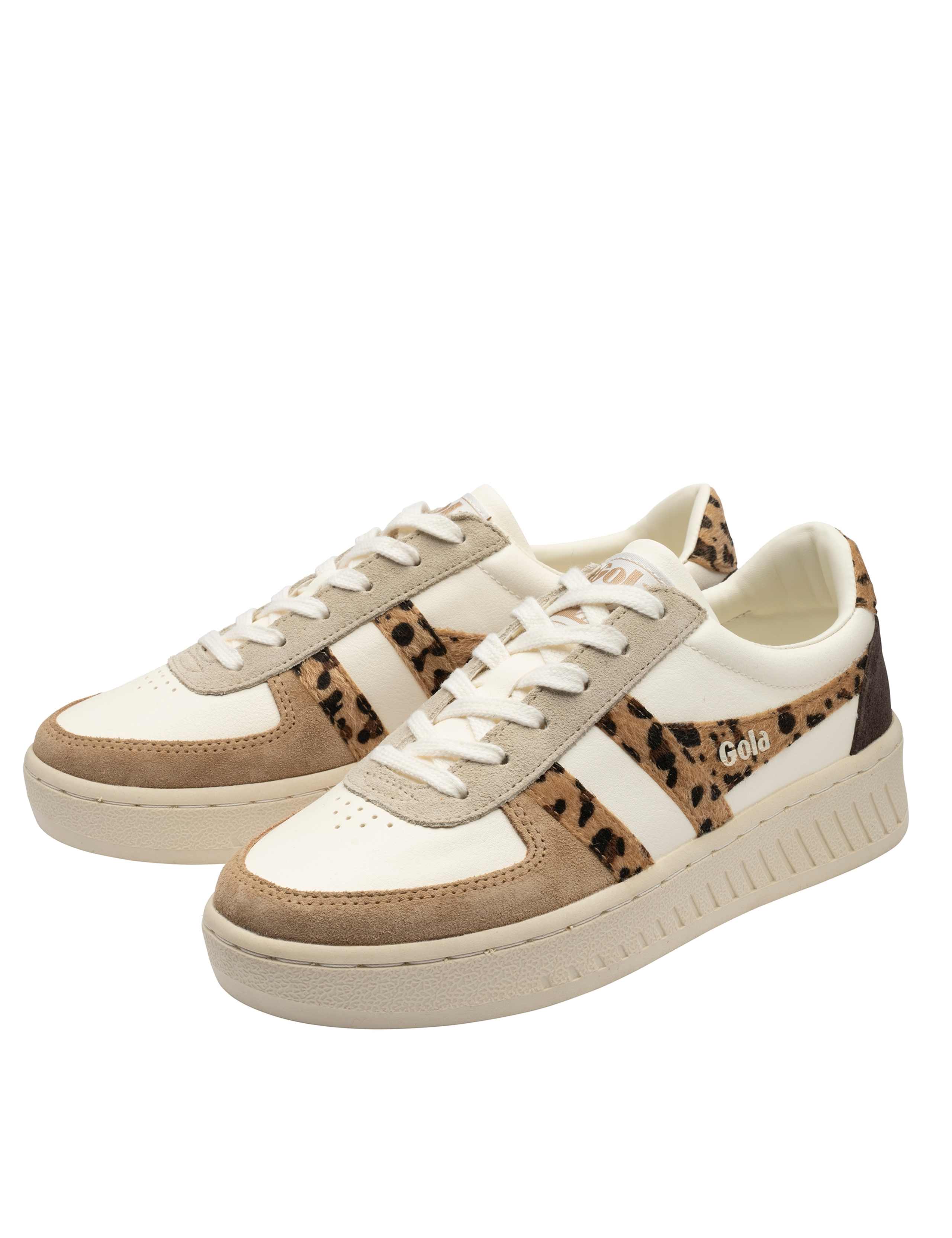 Grandslam Safari Quadrant Leather Trainers 4 of 5