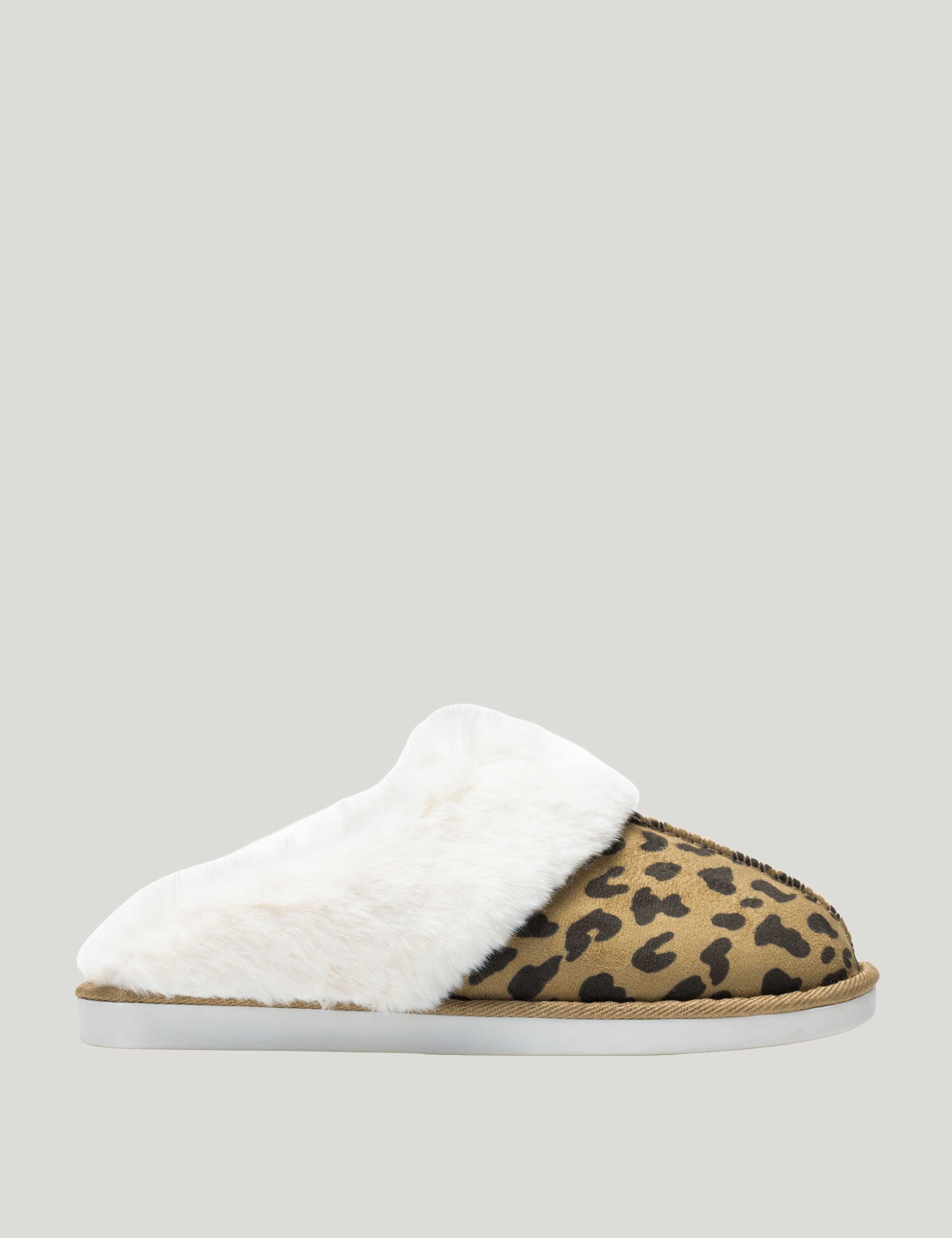 Tulsy Leopard Print Mule Slippers 2 of 7