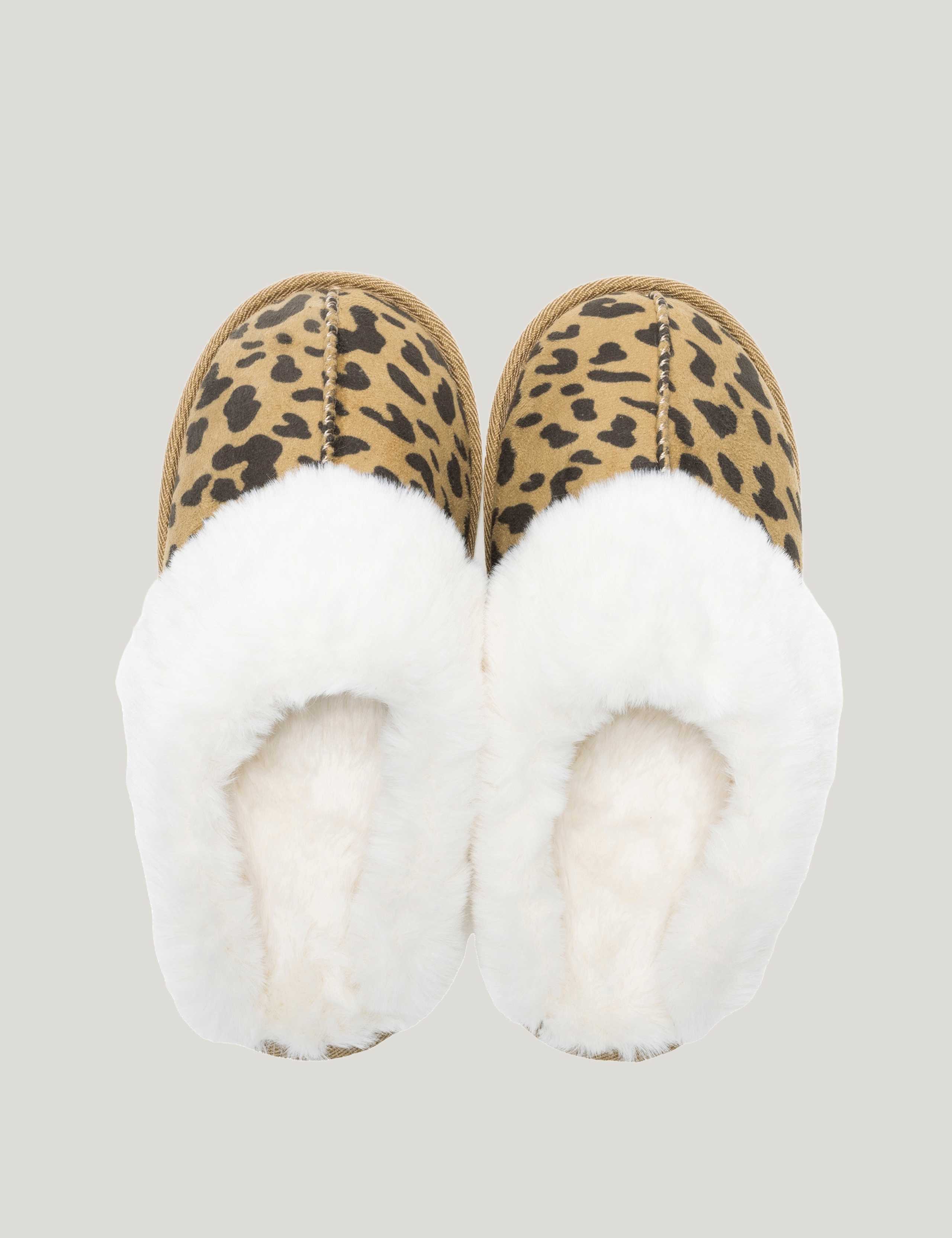 Tulsy Leopard Print Mule Slippers 3 of 7