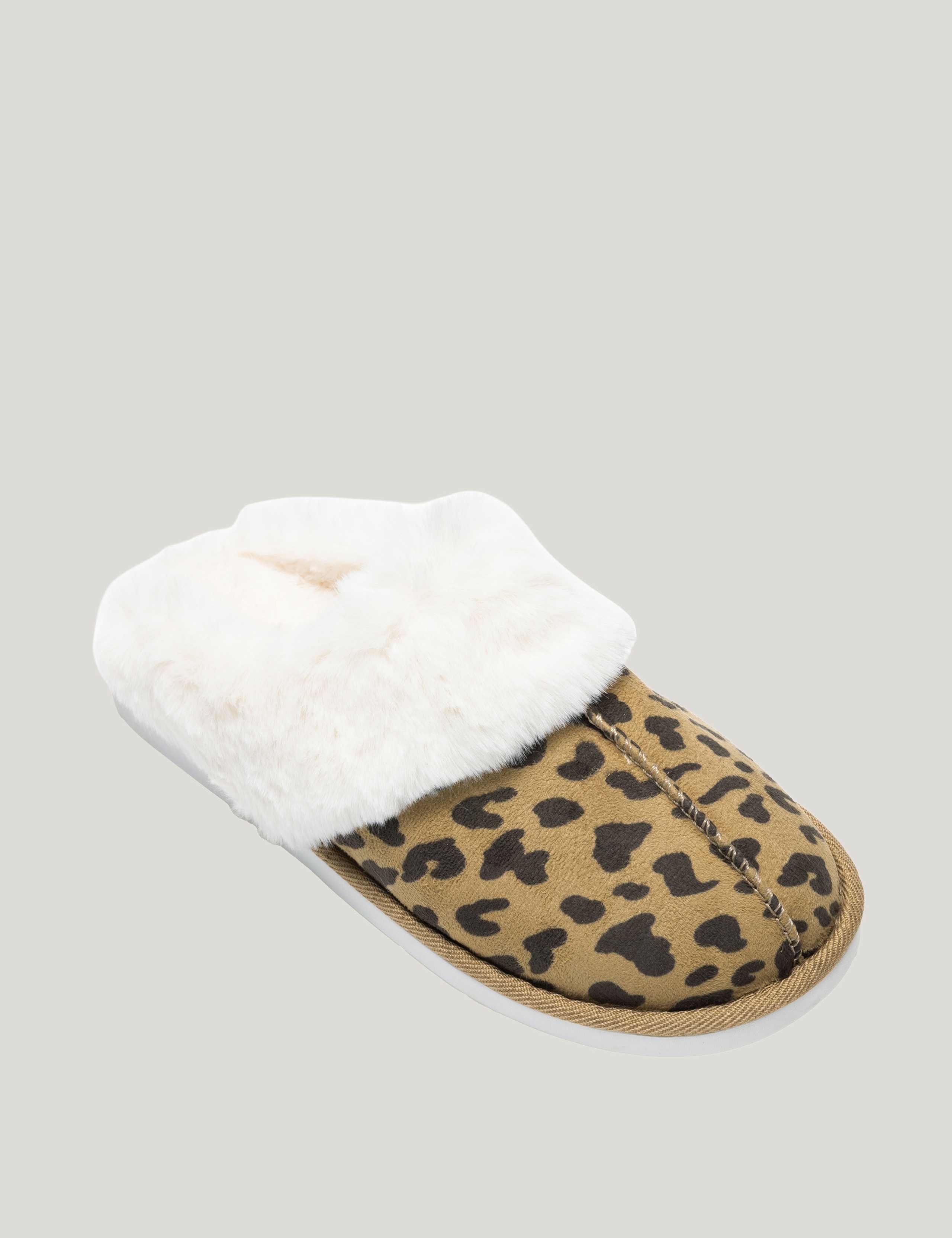 Tulsy Leopard Print Mule Slippers 5 of 7