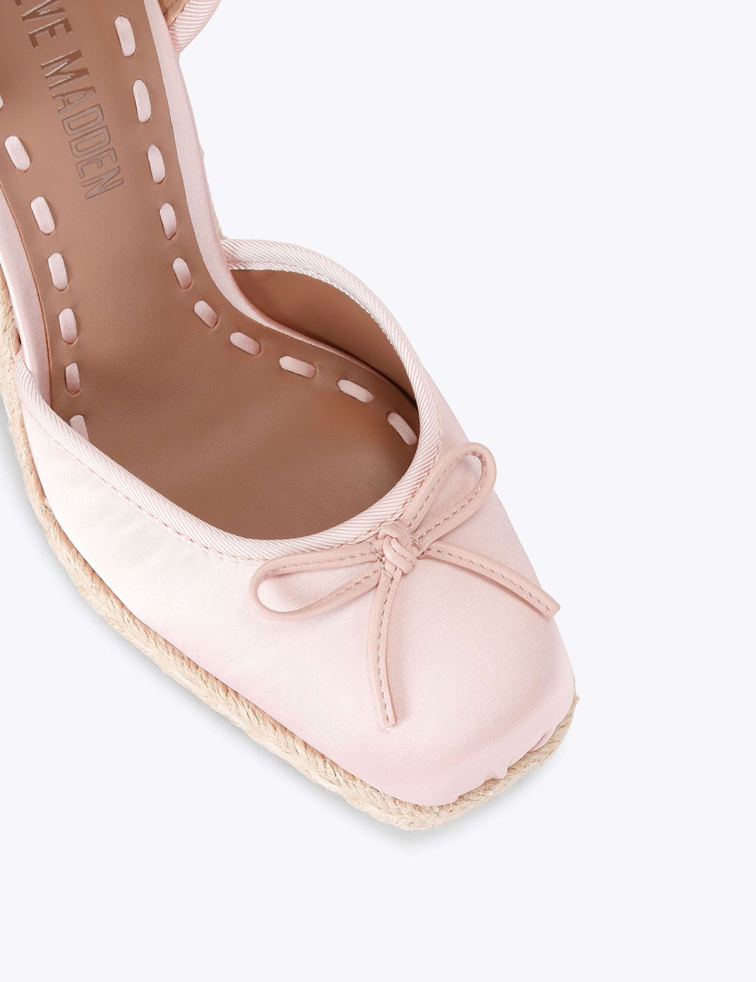 Varina Satin Wedge Sandals 4 of 5