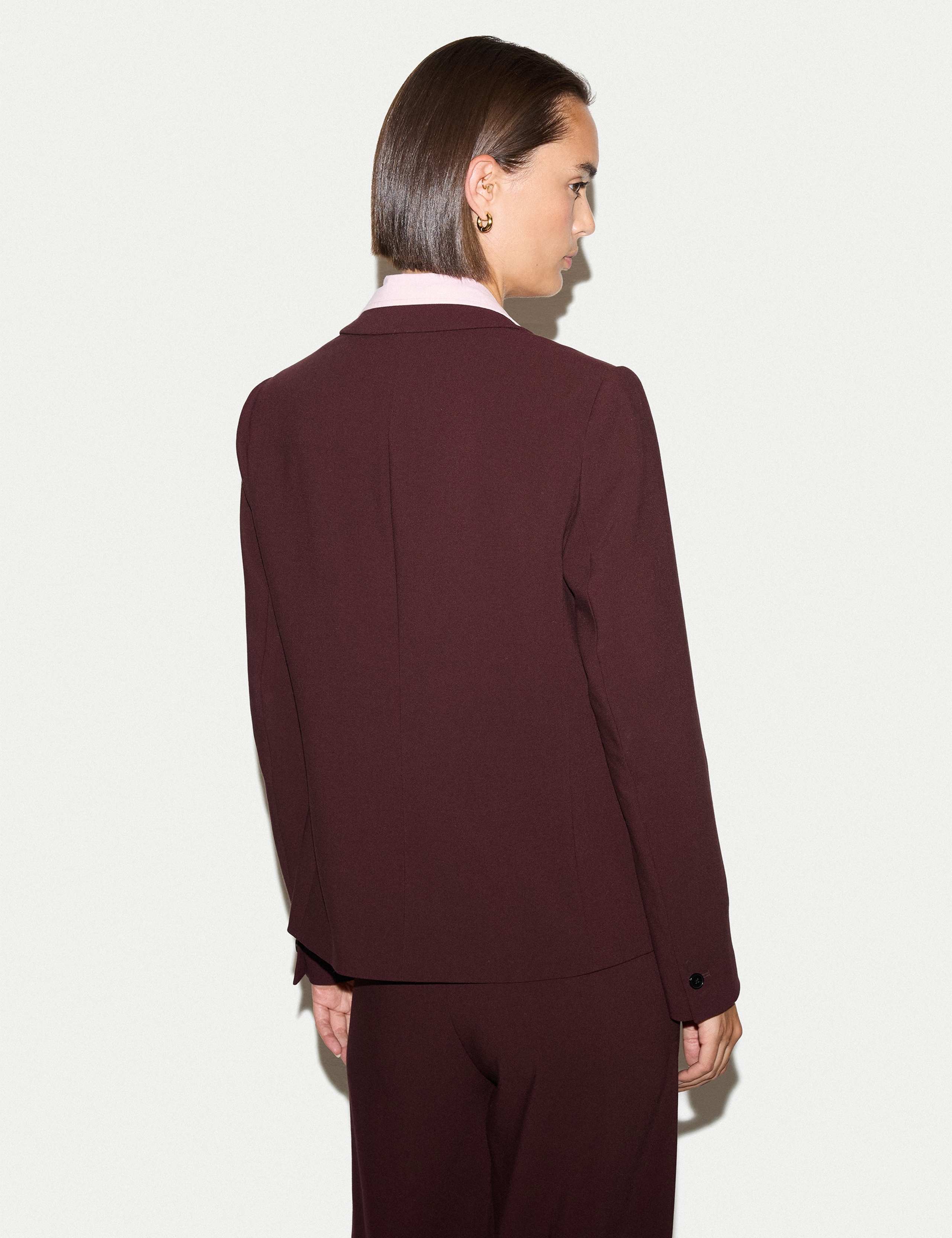 Crepe Tailored Blazer 2 of 5