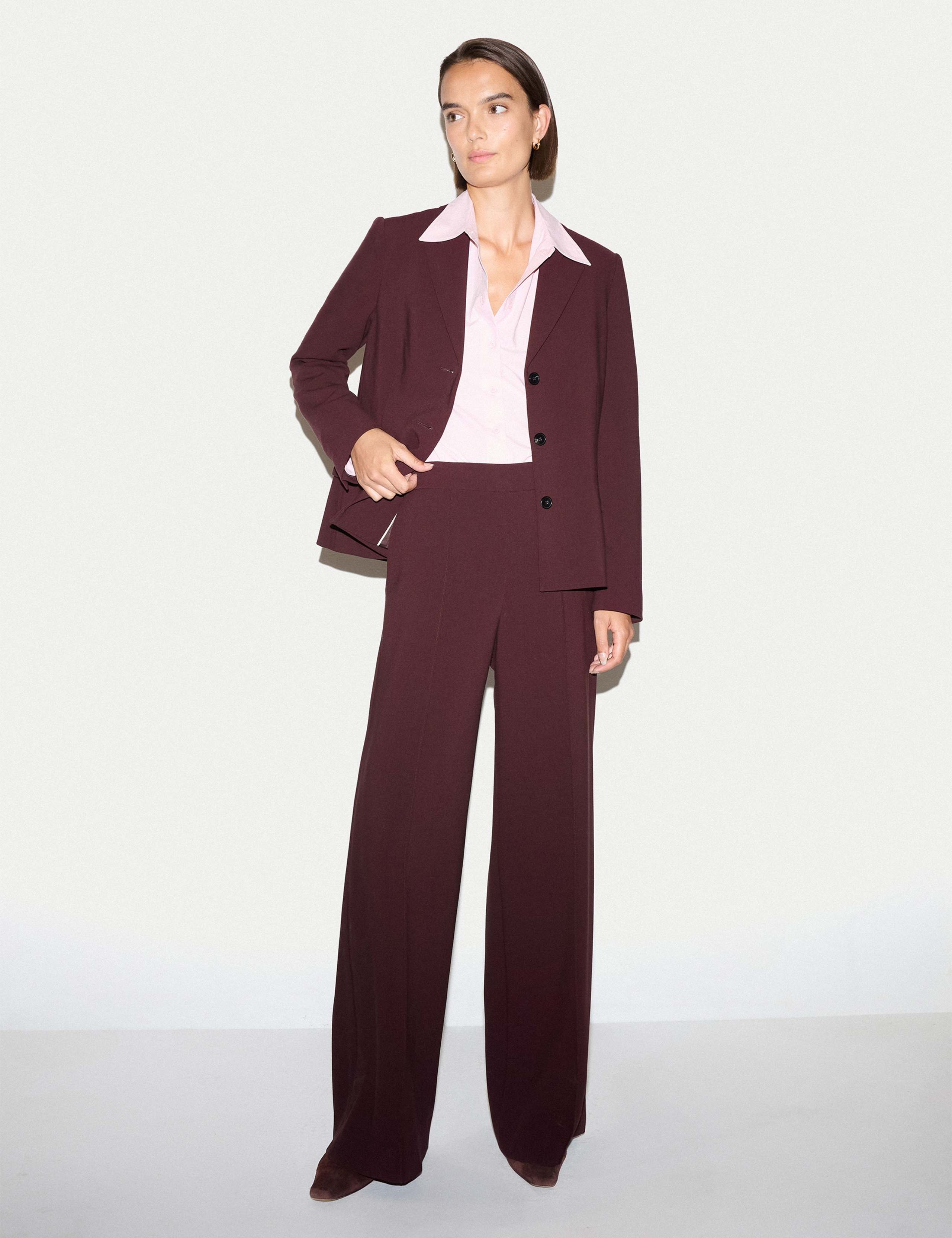 Crepe Tailored Blazer 3 of 5