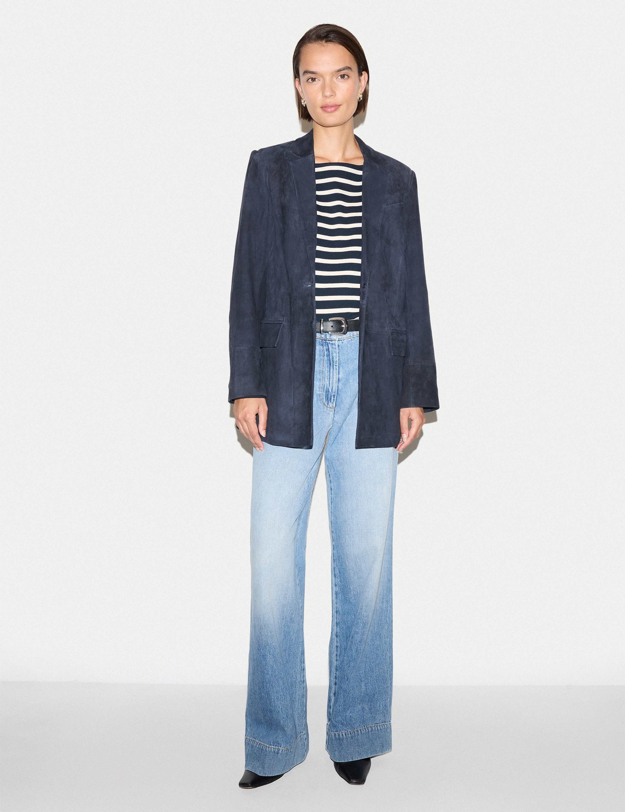 Suede Tailored Jacket 5 of 7