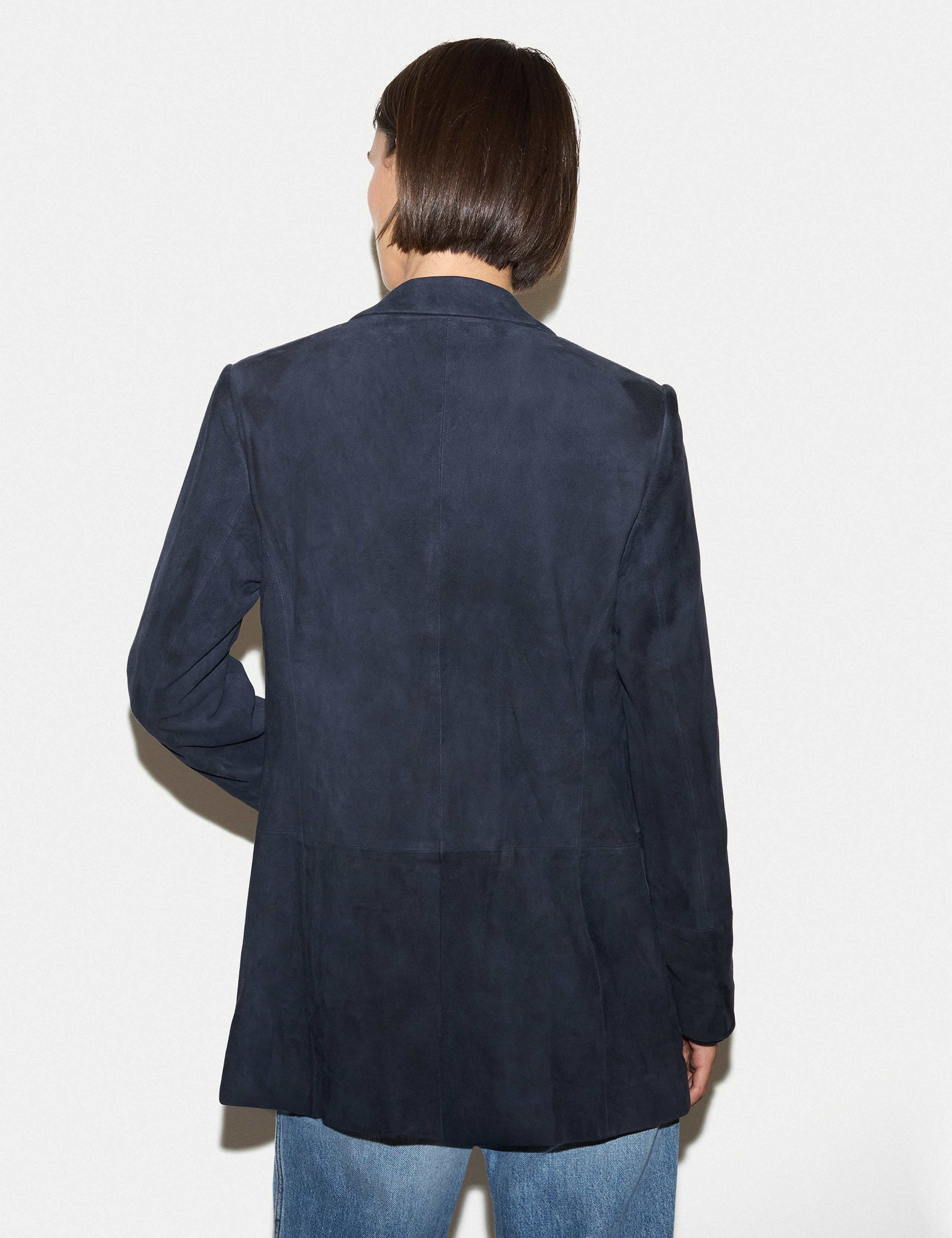 Suede Tailored Jacket 7 of 7