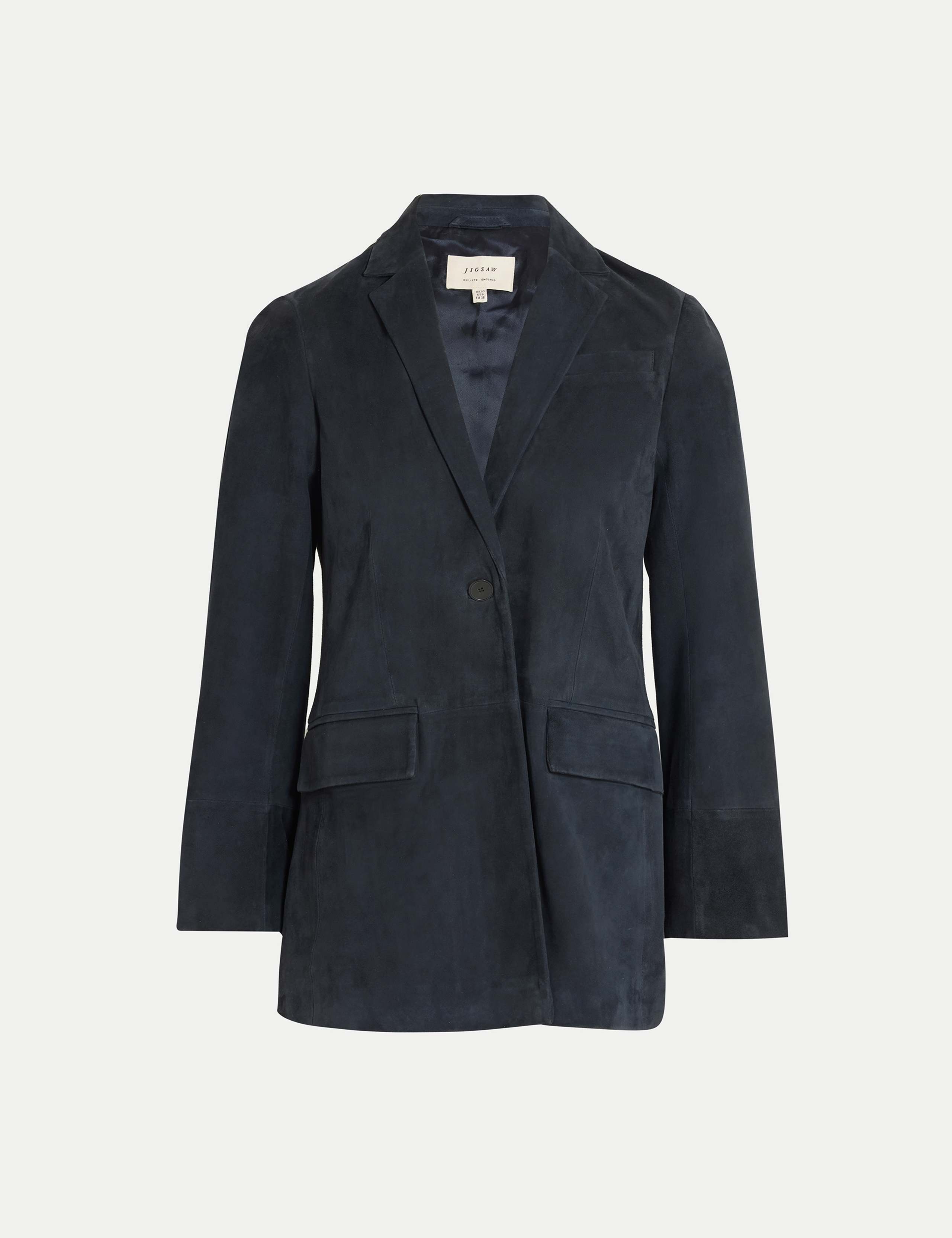 Suede Tailored Jacket 2 of 7