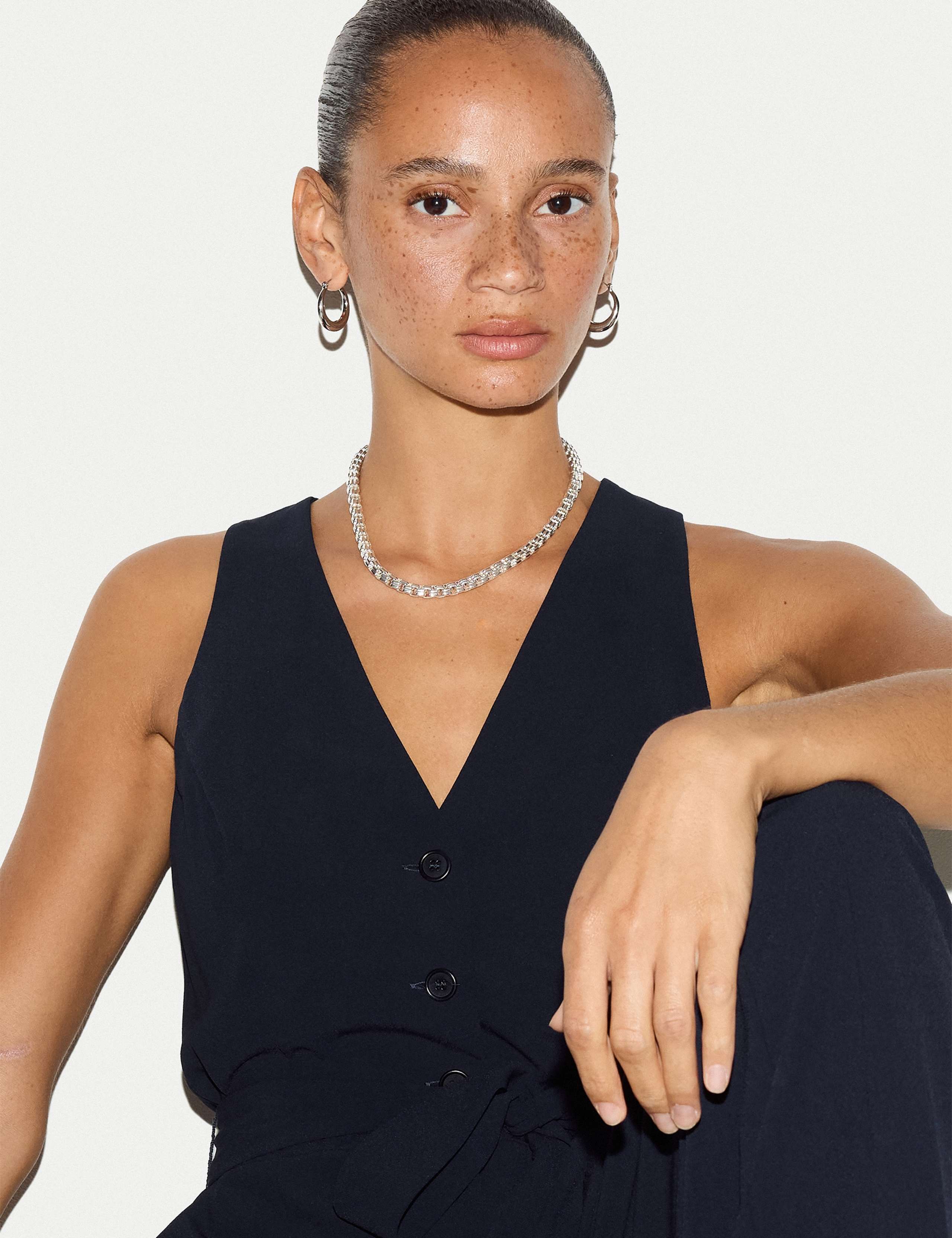 Sleeveless Tailored Jumpsuit 5 of 5