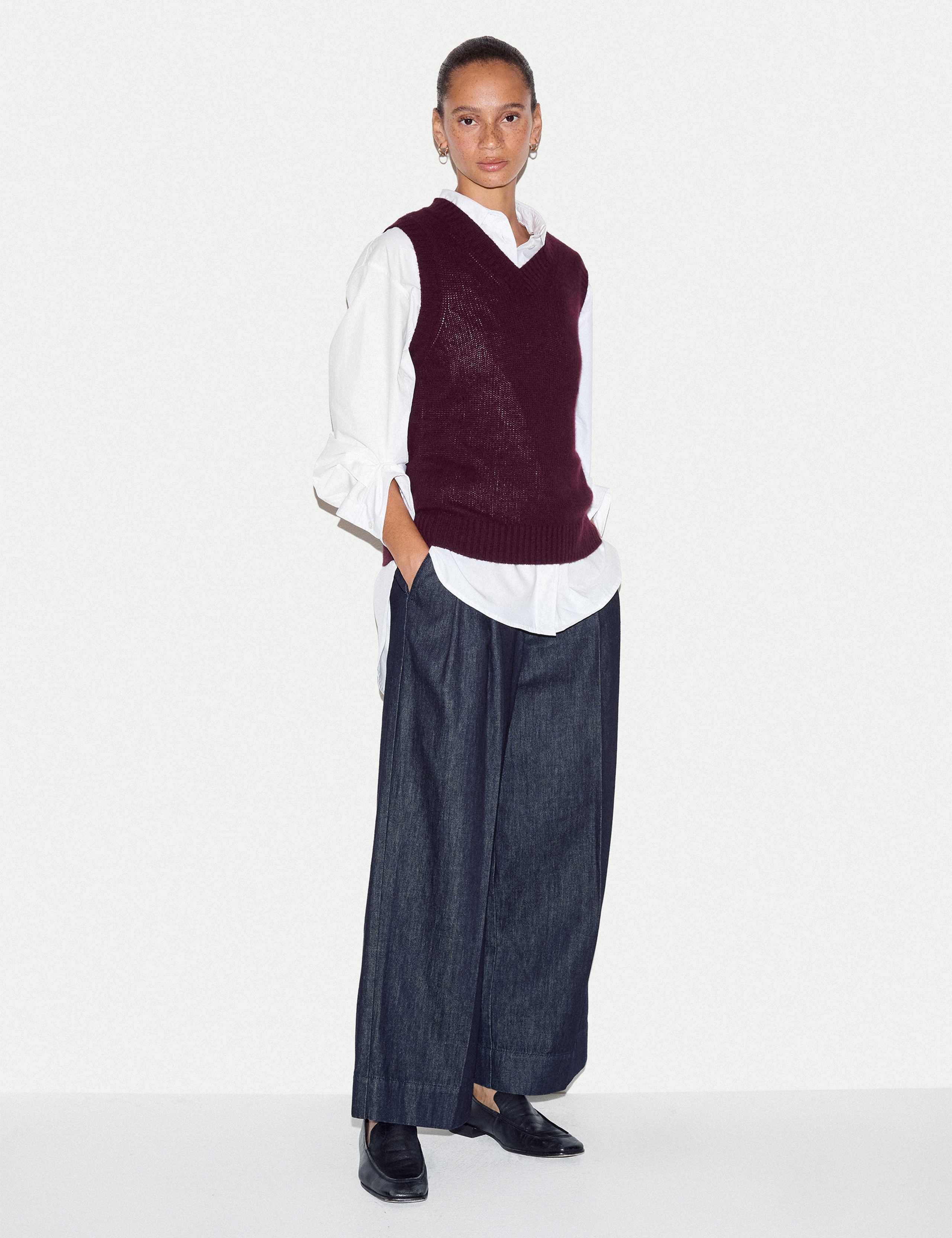 Pure Cotton Oversized Collared Shirt 4 of 6