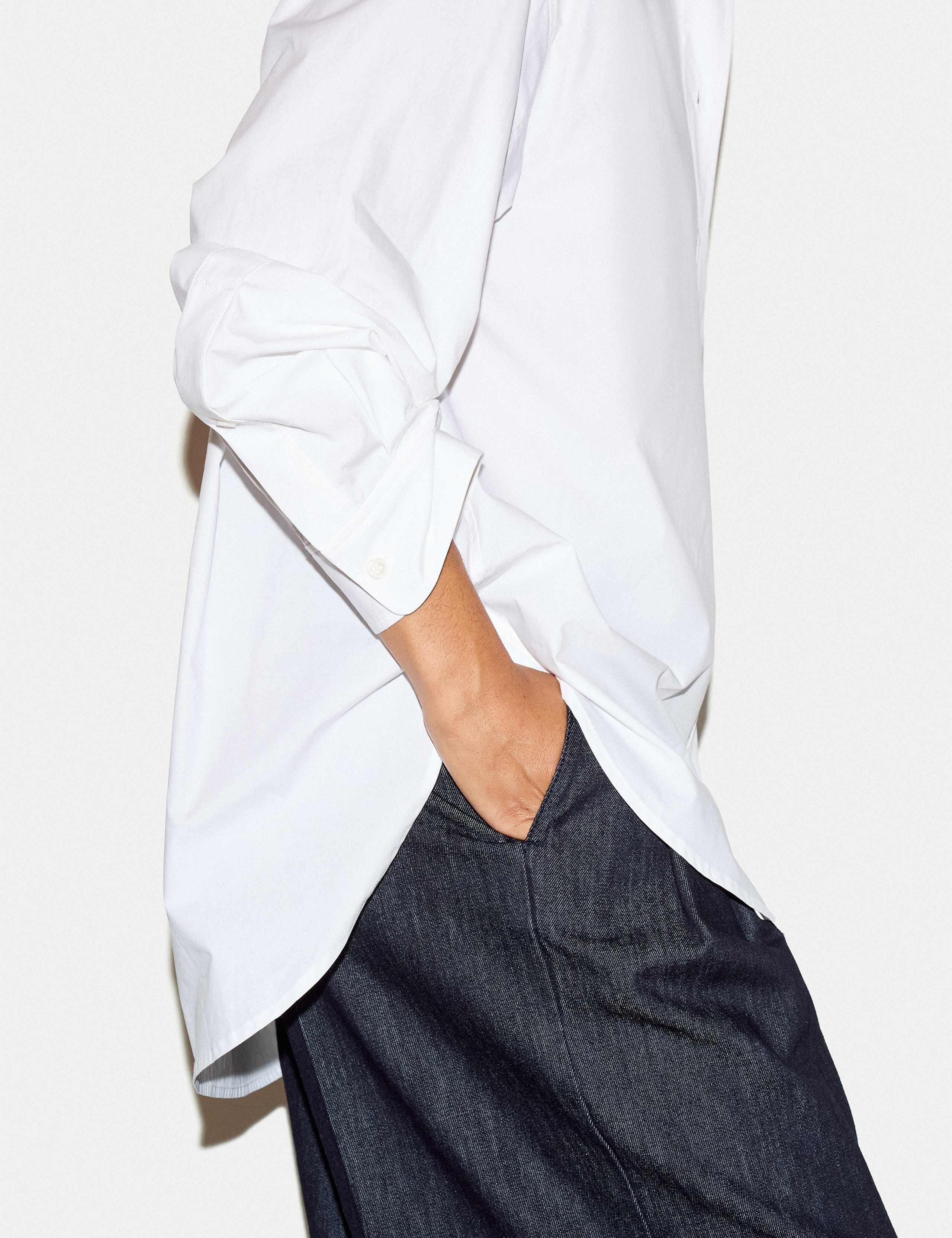 Pure Cotton Oversized Collared Shirt 5 of 6