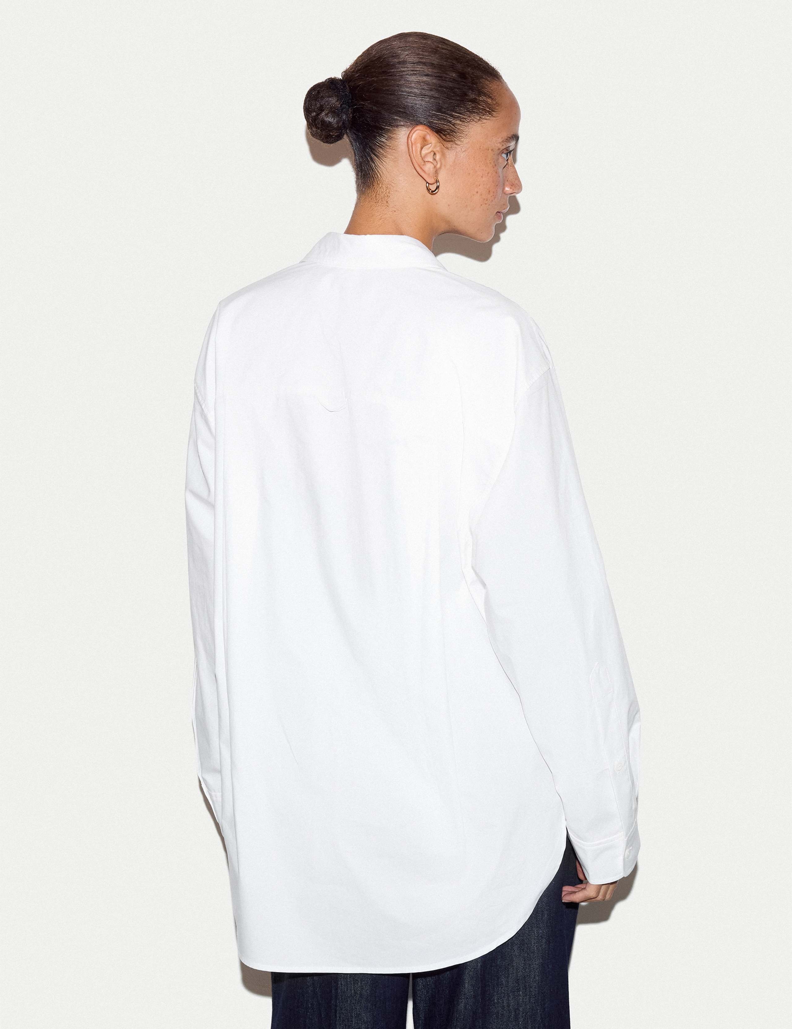Pure Cotton Oversized Collared Shirt 6 of 6