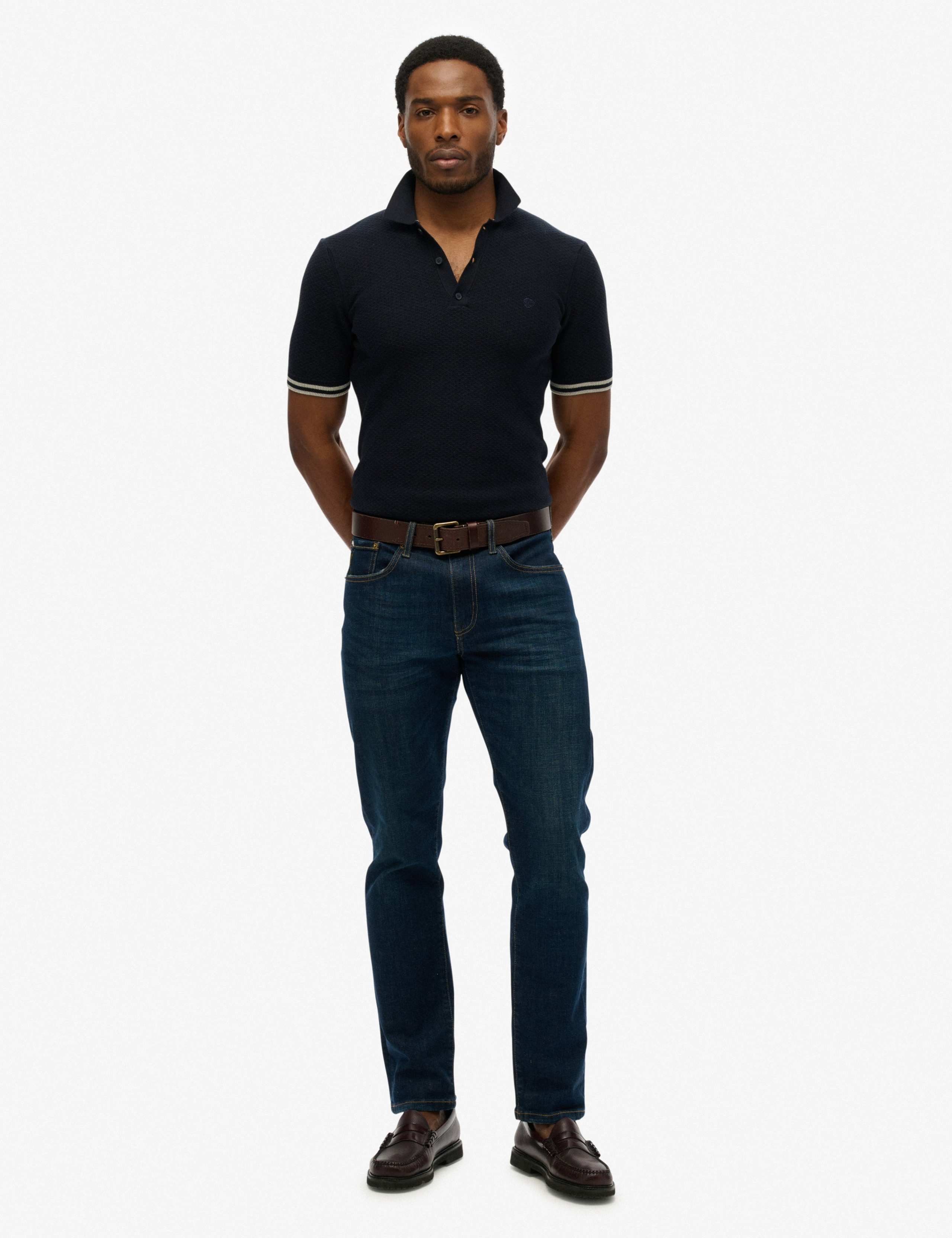 Pure Cotton Knitted Polo Shirt 2 of 5