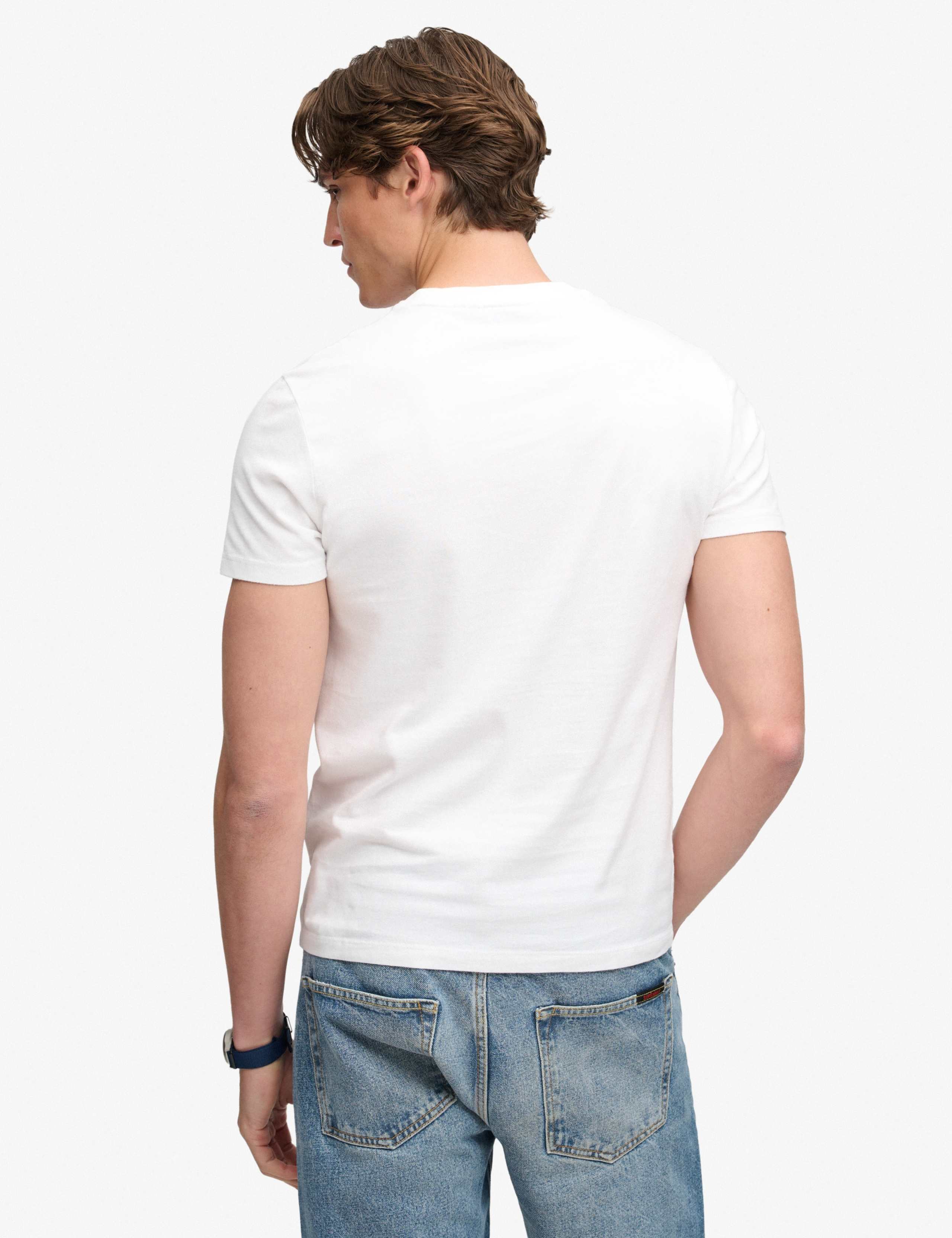 Slim Fit Pure Cotton Embroidered Logo T-Shirt 4 of 7